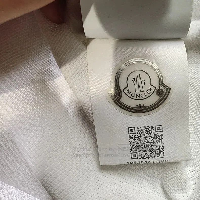 Moncler Moncler White Short Sleeve Polo Shirt. Size US S / EU 44-46 / 1 - 7 Thumbnail