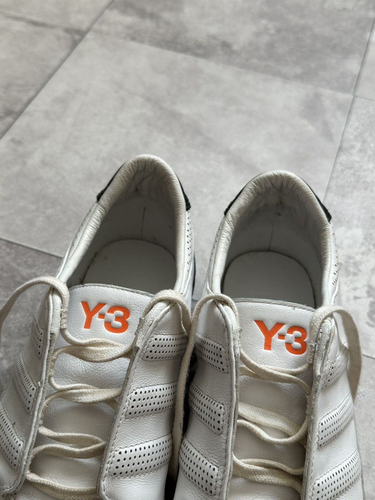 Adidas × Y-3 × Yohji Yamamoto Y-3 Adidas Yohji Yamamoto Leather Trainers Sneakers Shoes Size US 6.5 / IT 36.5 - 10 Thumbnail