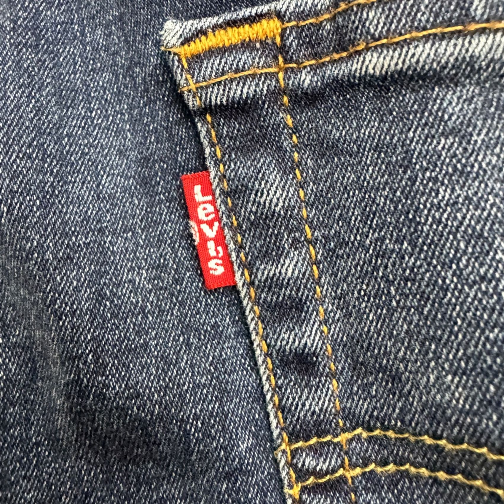 Levi's Levi's 511 Jeans Slim Straight Leg Denim Dark Wash Mens 32x34 Cotton Blend 5-Pocket Logo Vintage No Size US 32 / EU 48 - 3 Thumbnail