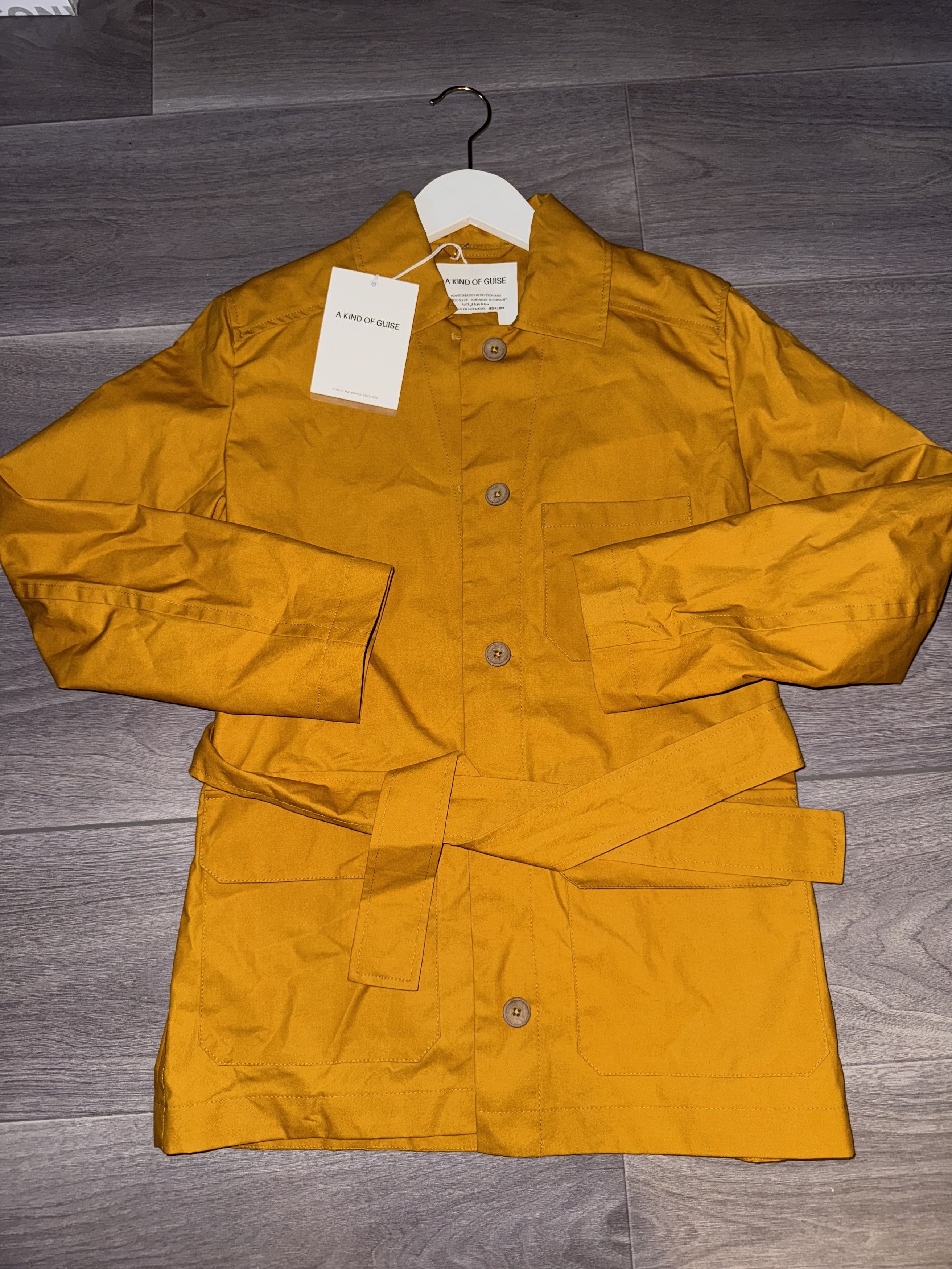 A Kind Of Guise AKOG - SAFYA JACKET - WAXED TURMERIC Size XS / US 0-2 / IT 36-38 - 7 Thumbnail