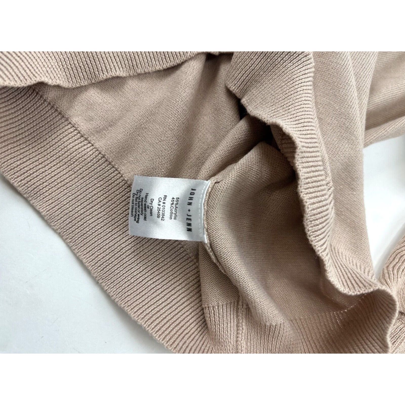 Anthropologie Anthropologie John + Jenn Pink Bell Sleeve Sweater Women's Small Size S / US 4 / IT 40 - 4 Thumbnail