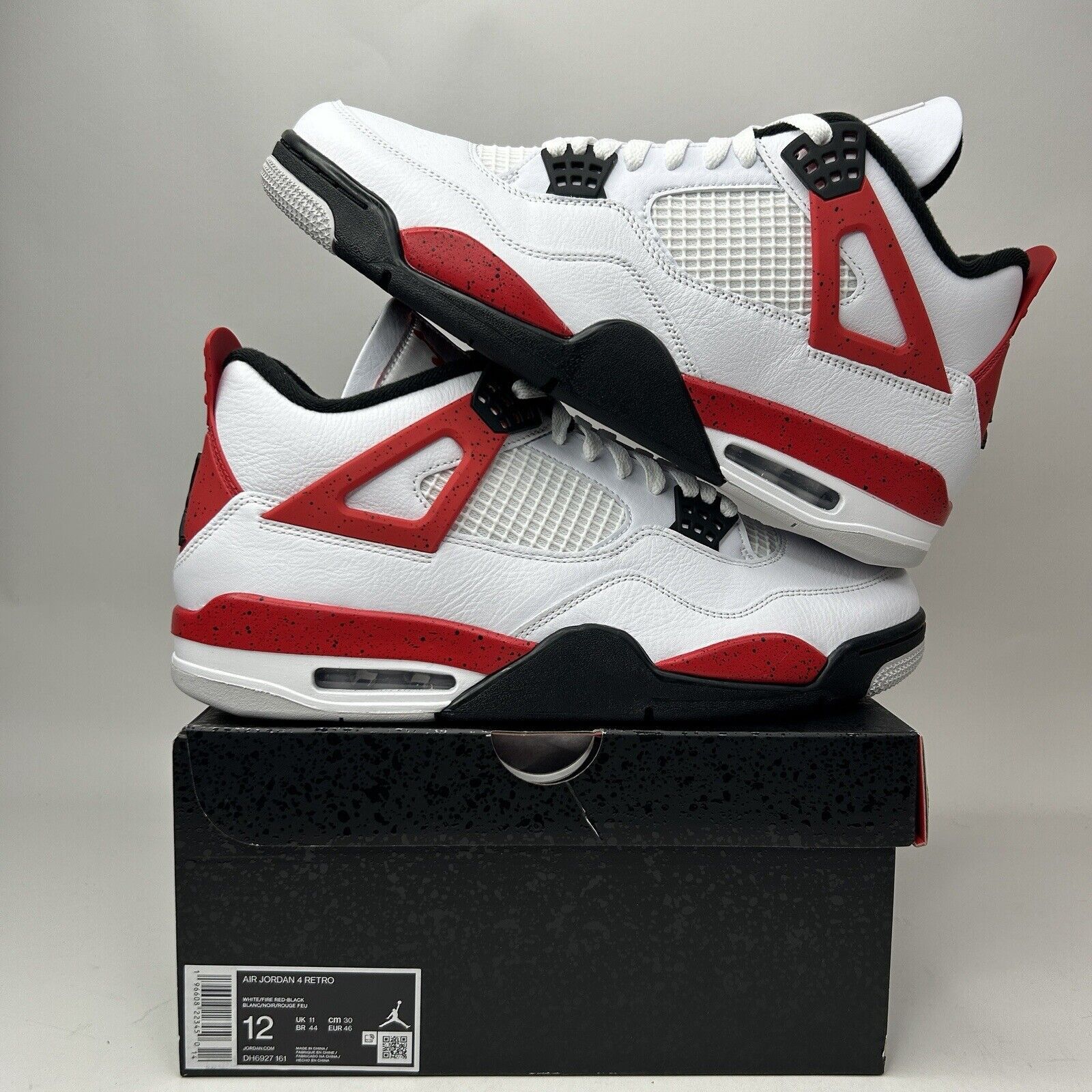 Jordan Brand Nike Air Jordan 4 Retro “Red Cement” 2023 Size US 9 / EU 42 - 1 Thumbnail