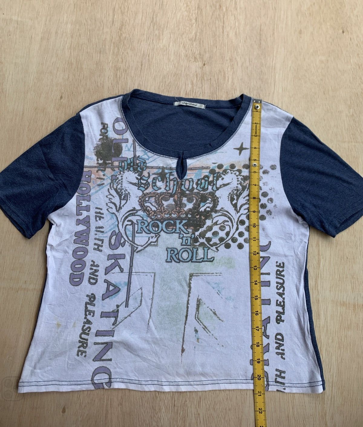 Hysteric Glamour × If Six Was Nine × Japanese Brand Chercheur Rock n' Roll Ifsixwasnine Style Womens Tshirt Size M / US 6-8 / IT 42-44 - 7 Thumbnail