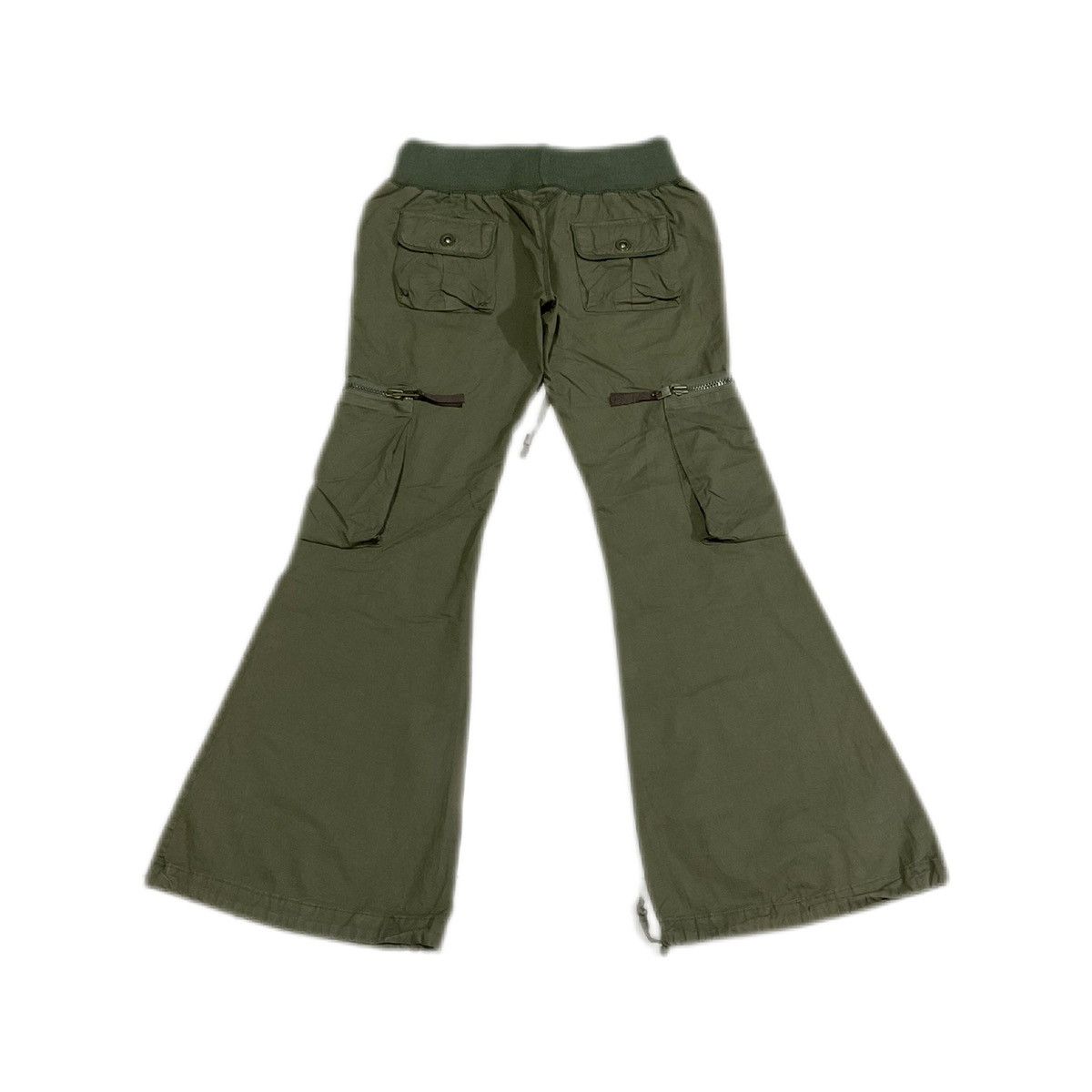 If Six Was Nine × Japanese Brand × Le Grande Bleu (L.G.B.) 🔥Y2K Archived G.O.A. Flared Cargo Pants Zipper Multi Pockets Size US 30 / EU 46 - 5 Thumbnail