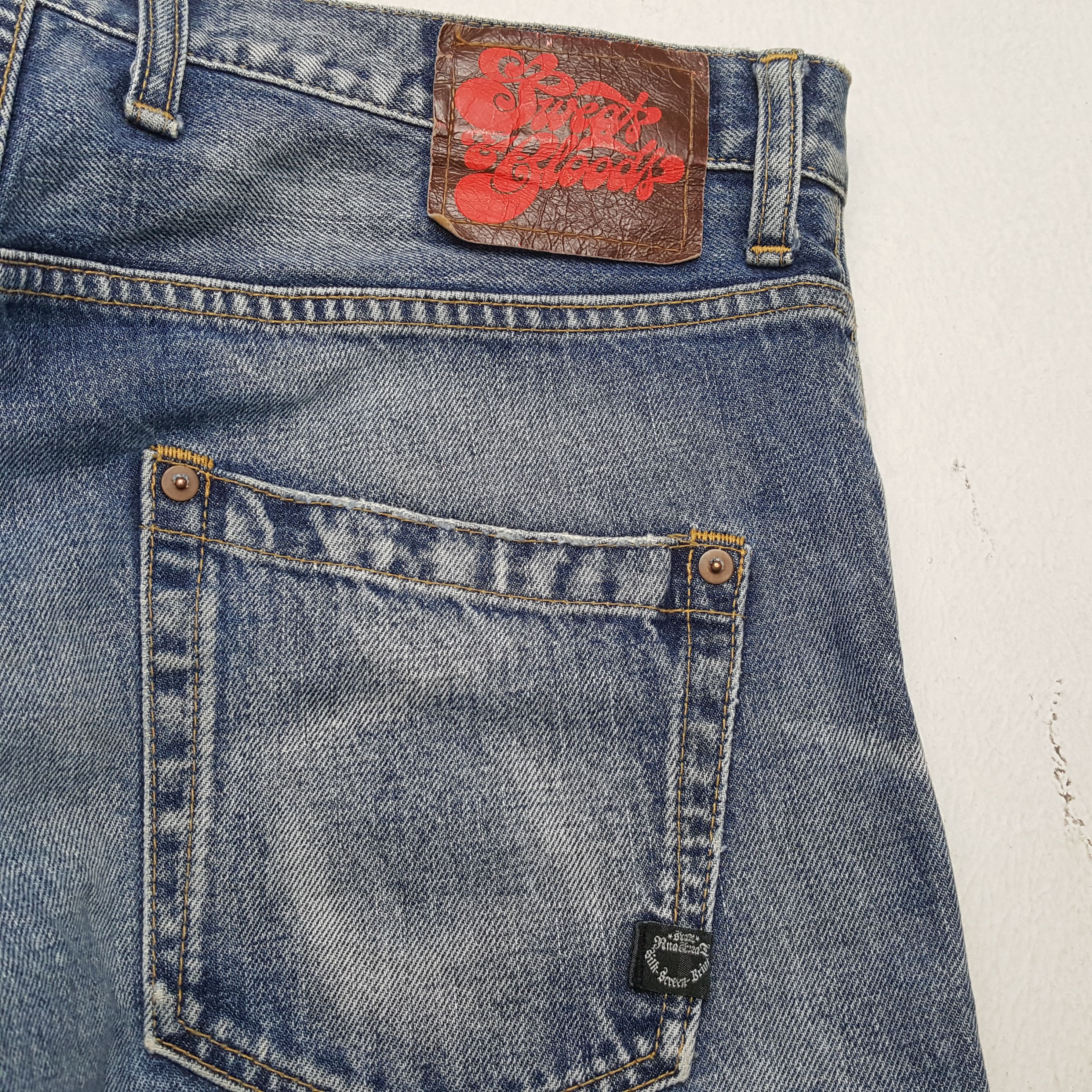If Six Was Nine × Japanese Brand × Vintage Vintage If Six Was Nine Japanese Brand Distressed Style Jean Size US 33 - 14 Thumbnail