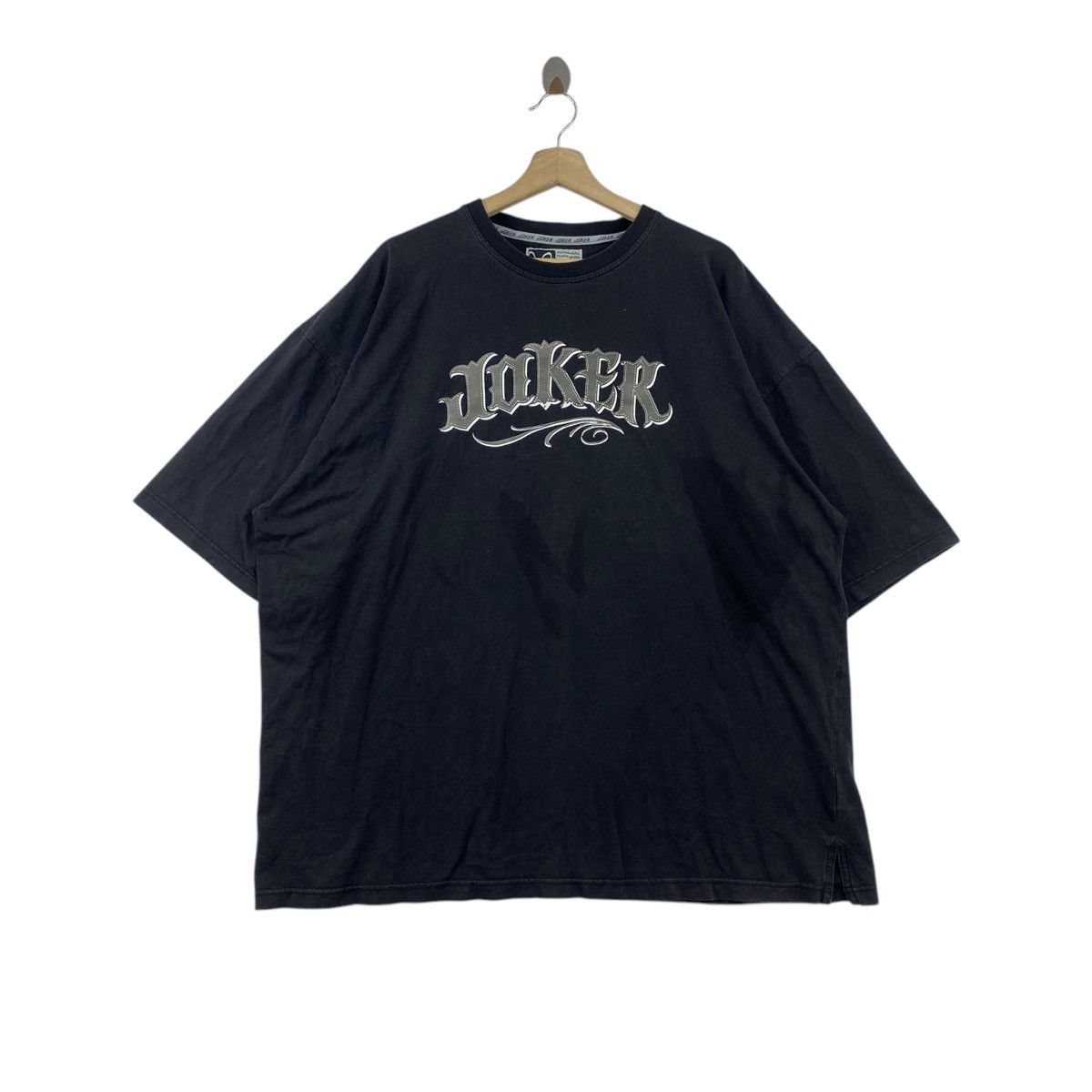 Vintage Vintage JOKER Hip Hop Streetwear Rap Brand Print Black Size US XXL / EU 58 / 5 - 1 Thumbnail