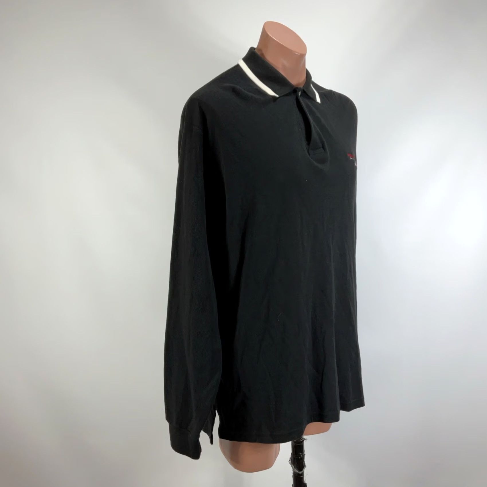 Ralph Lauren Ralph Lauren Polo Sport Shirt Mens Blue Navy Long Sleeve Spell Out XL Size US XL / EU 56 / 4 - 4 Thumbnail