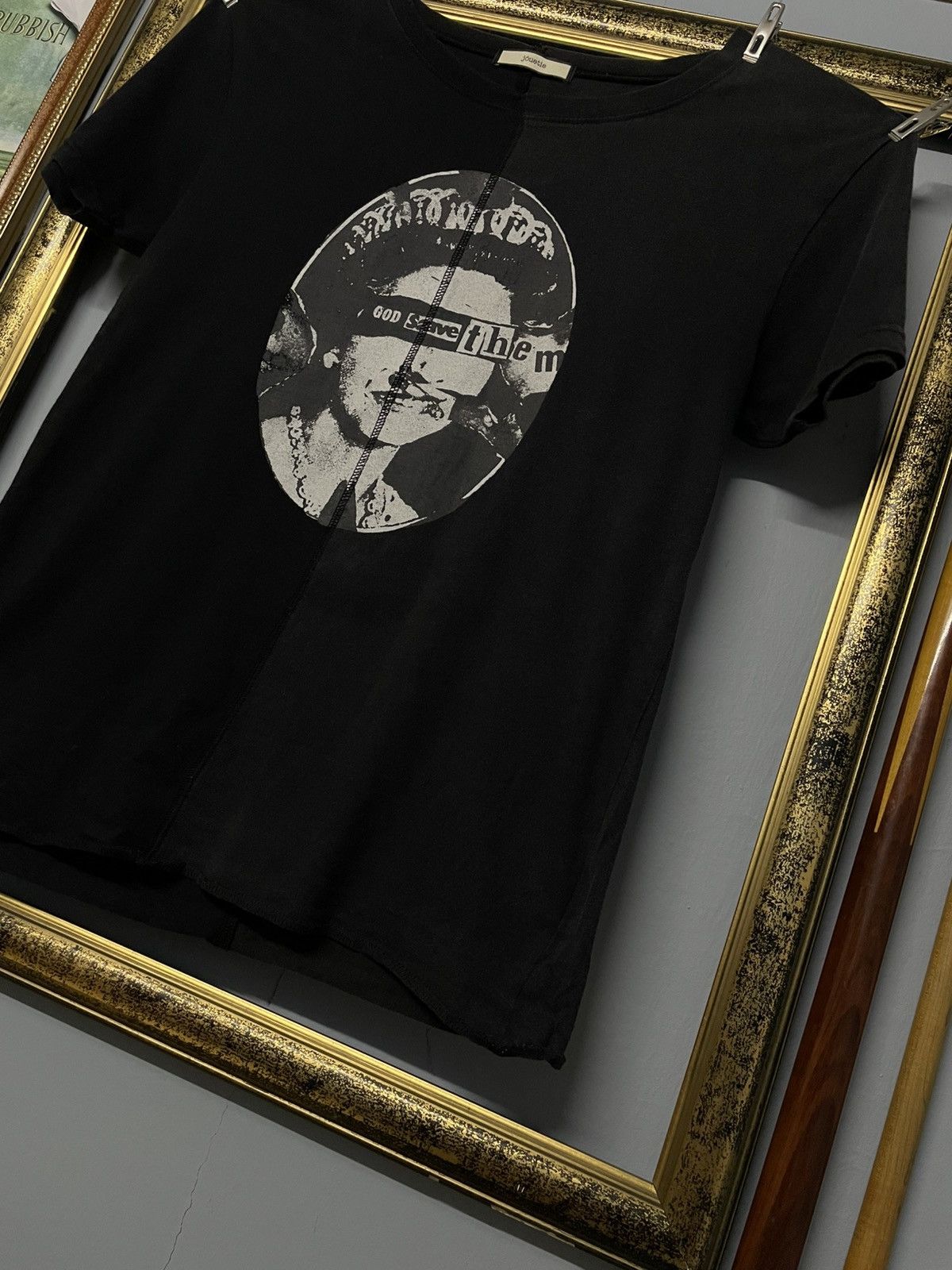 Hysteric Glamour Vintage Japan Designer Joutie God Save The Queen Punk Tshirt Size US S / EU 44-46 / 1 - 5 Thumbnail