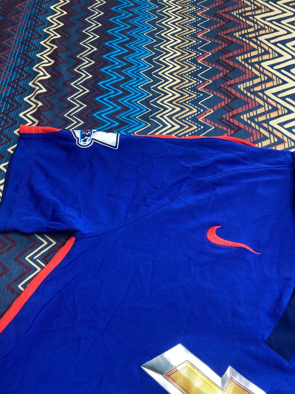 Nike × Vintage Vintage Nike Manchester United Away Kit Jersey Size US L / EU 52-54 / 3 - 18 Thumbnail