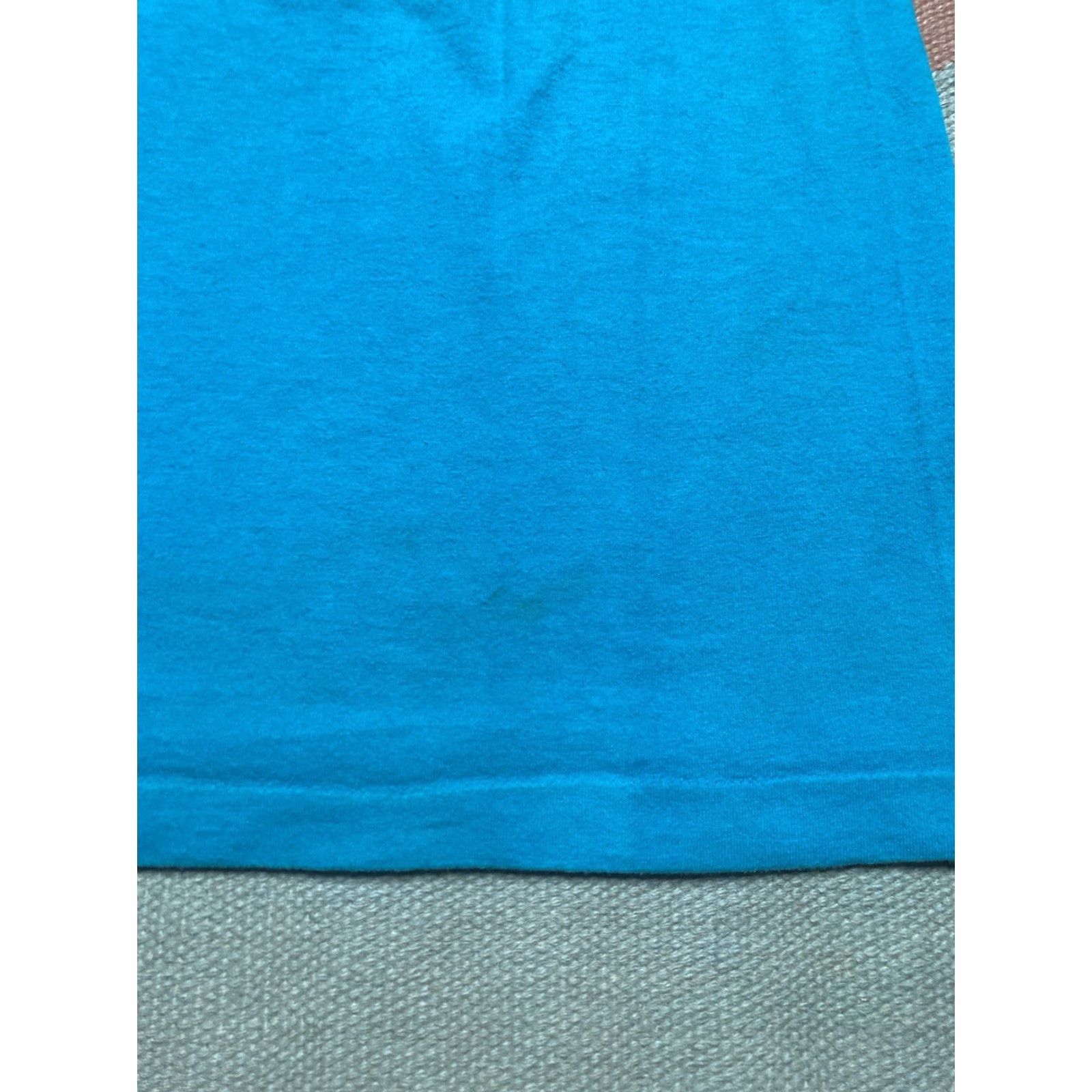 Vintage VINTAGE 90s graphic T-Shirt Hero XL Blue Men, Single Stitch, Deal with it either hero or a zero, 23" Pit to Pit, 29" Length Size US XL / EU 56 / 4 - 2 Thumbnail