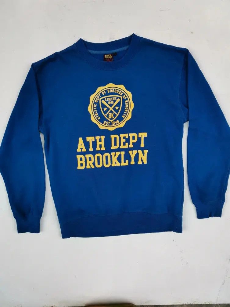 Brooklyn Clothing Rare!!! Ath Dept Brooklyn Big Logo Sweatshirt Size US L / EU 52-54 / 3 - 5 Thumbnail