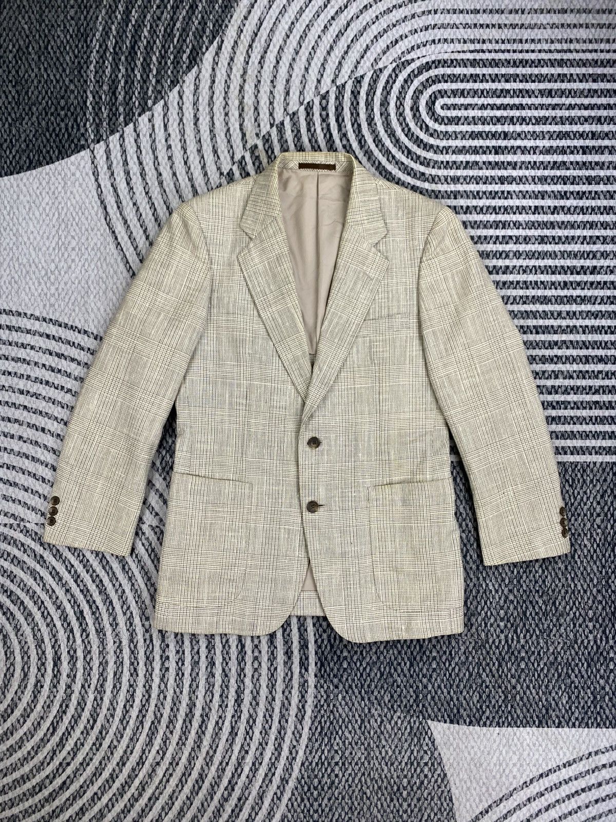 Burberry Vintage Burberry’s Rare Double Button Wool Blazer Size US M / EU 48-50 / 2 - 1 Thumbnail
