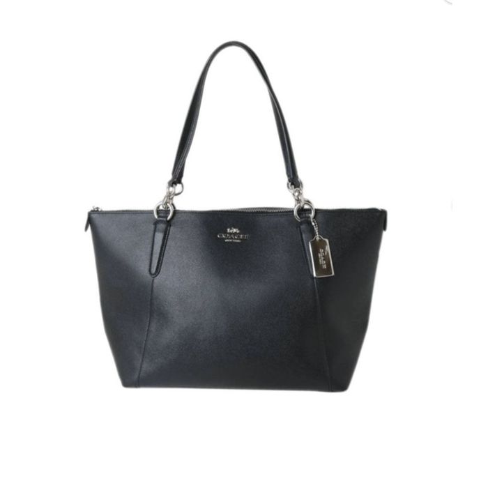 Coach leather ava tote hot sale