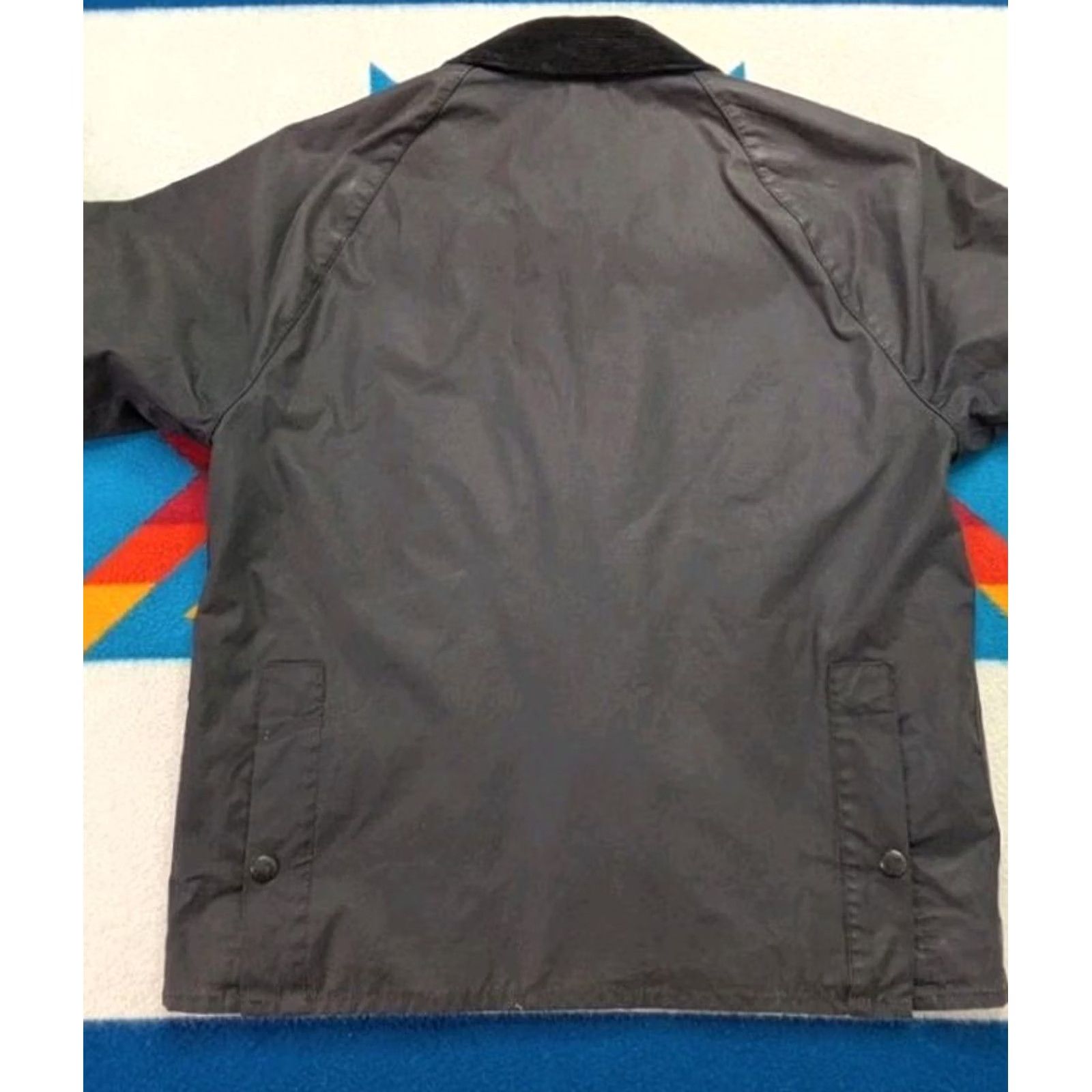 Barbour VINTAGE Barbour Jacket Coat Bedale Waxed Tin Cloth Original Large Lined Hunting Mens Size US L / EU 52-54 / 3 - 6 Thumbnail