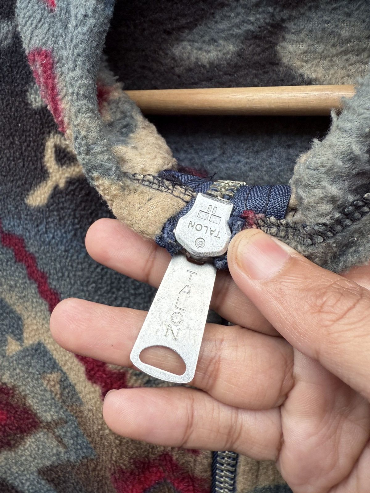 Rockmount Ranch Wear 1980s Rockmount RanchWear Native/Navajo AOP Big Talon Zipper Size US S / EU 44-46 / 1 - 8 Thumbnail
