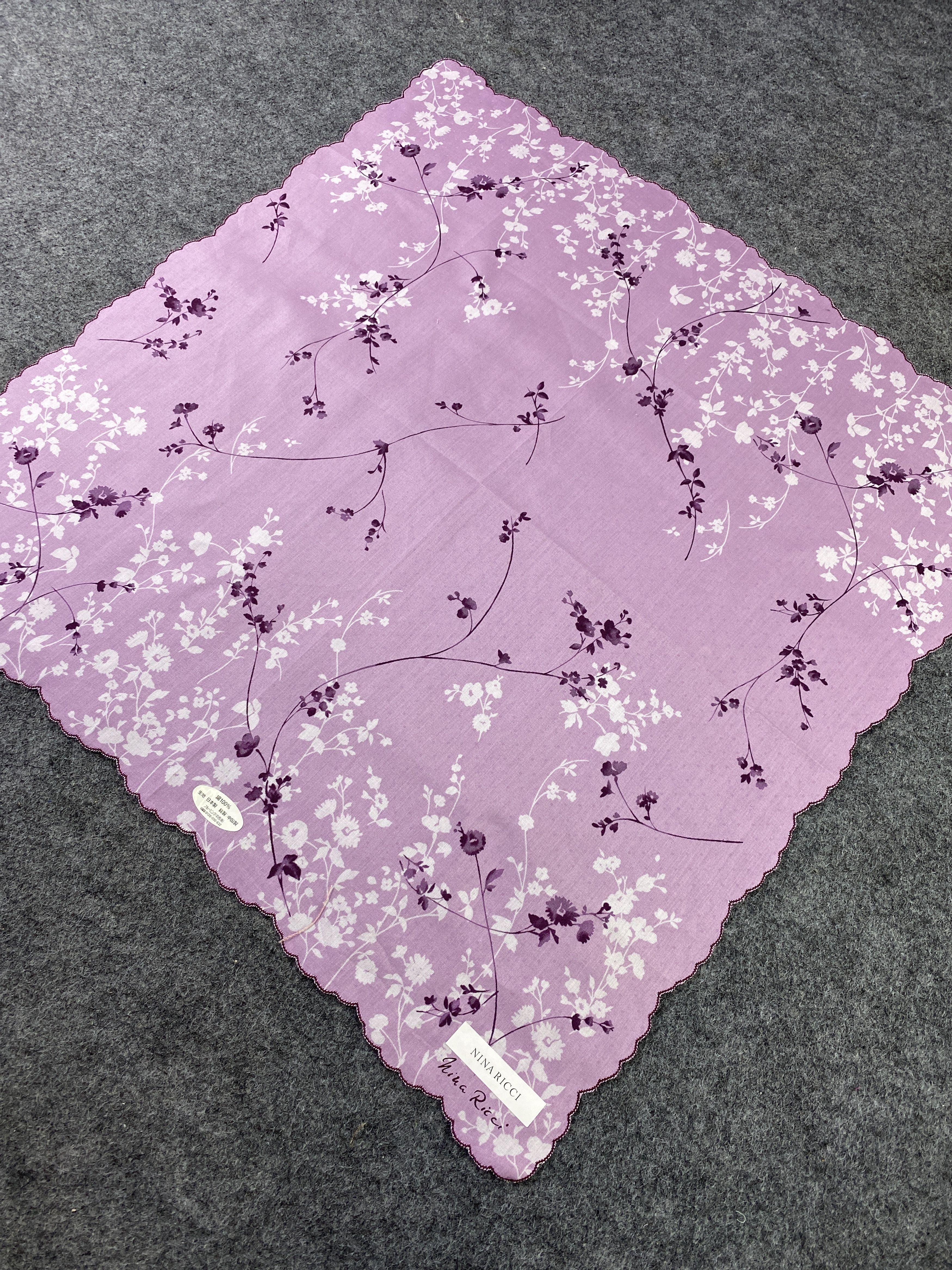 Nina Ricci Nina Ricci Handkerchief / Bandana / Neckerchief-B375 Size ONE SIZE - 4 Thumbnail