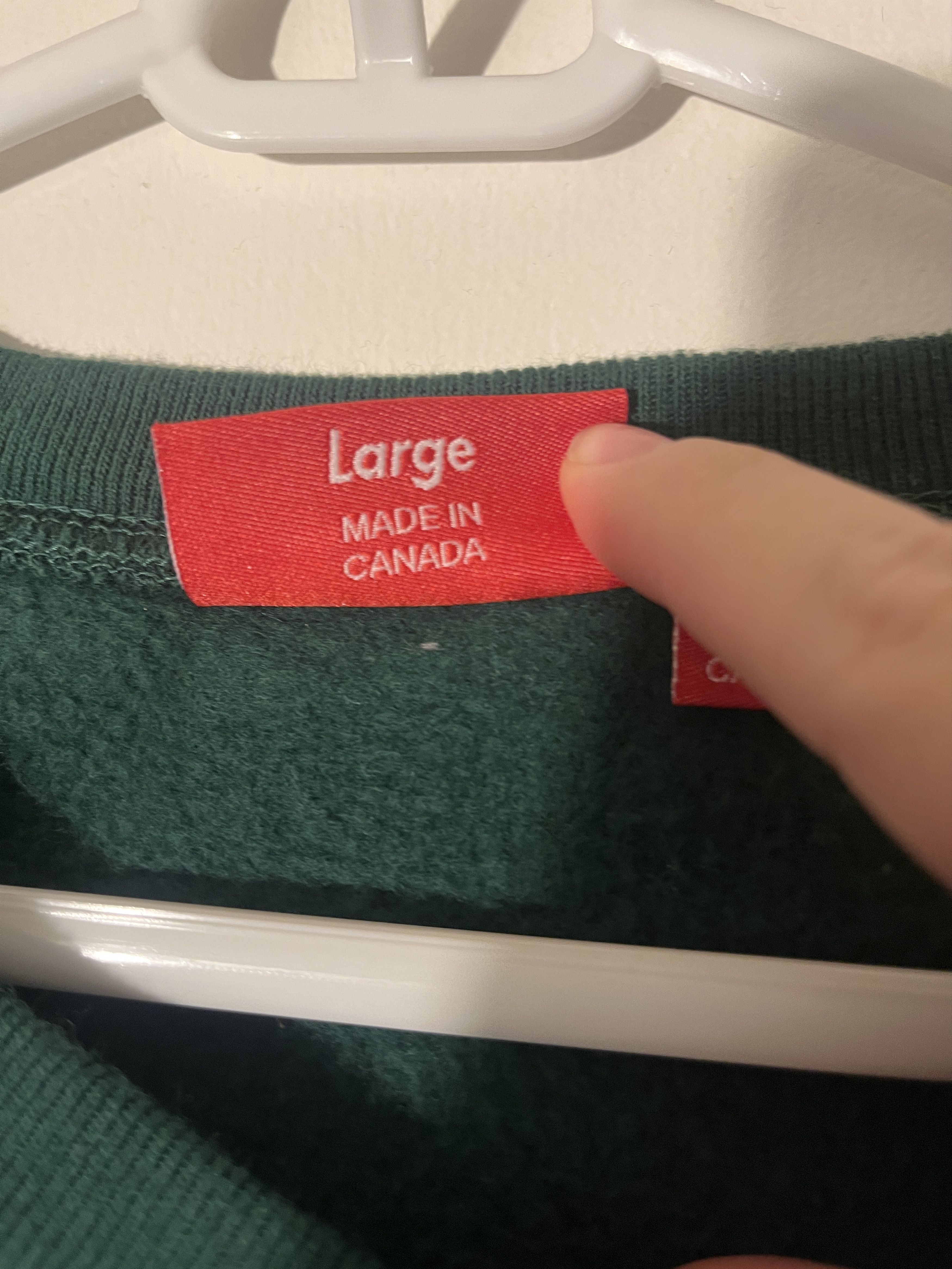 Supreme Supreme FW18 Box Logo Crewneck Size US L / EU 52-54 / 3 - 6 Thumbnail