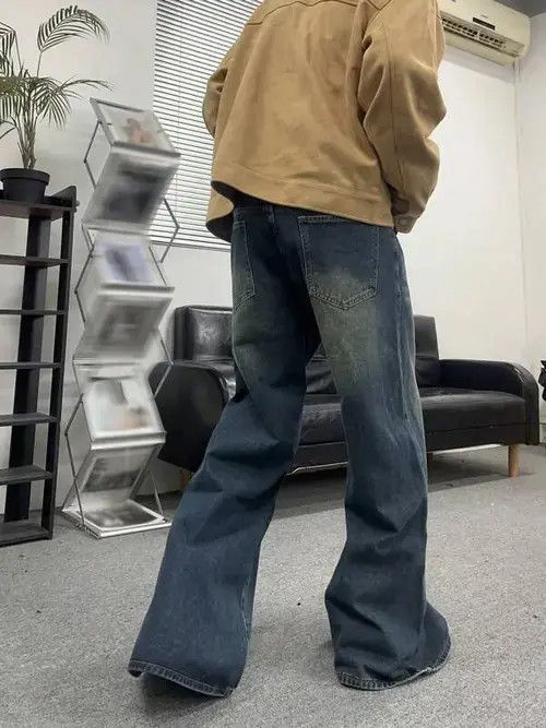 Jean Kimura x Ezaki Faded Baggy Denim Jeans Wide Leg Size US 32 / EU 48 - 6 Thumbnail