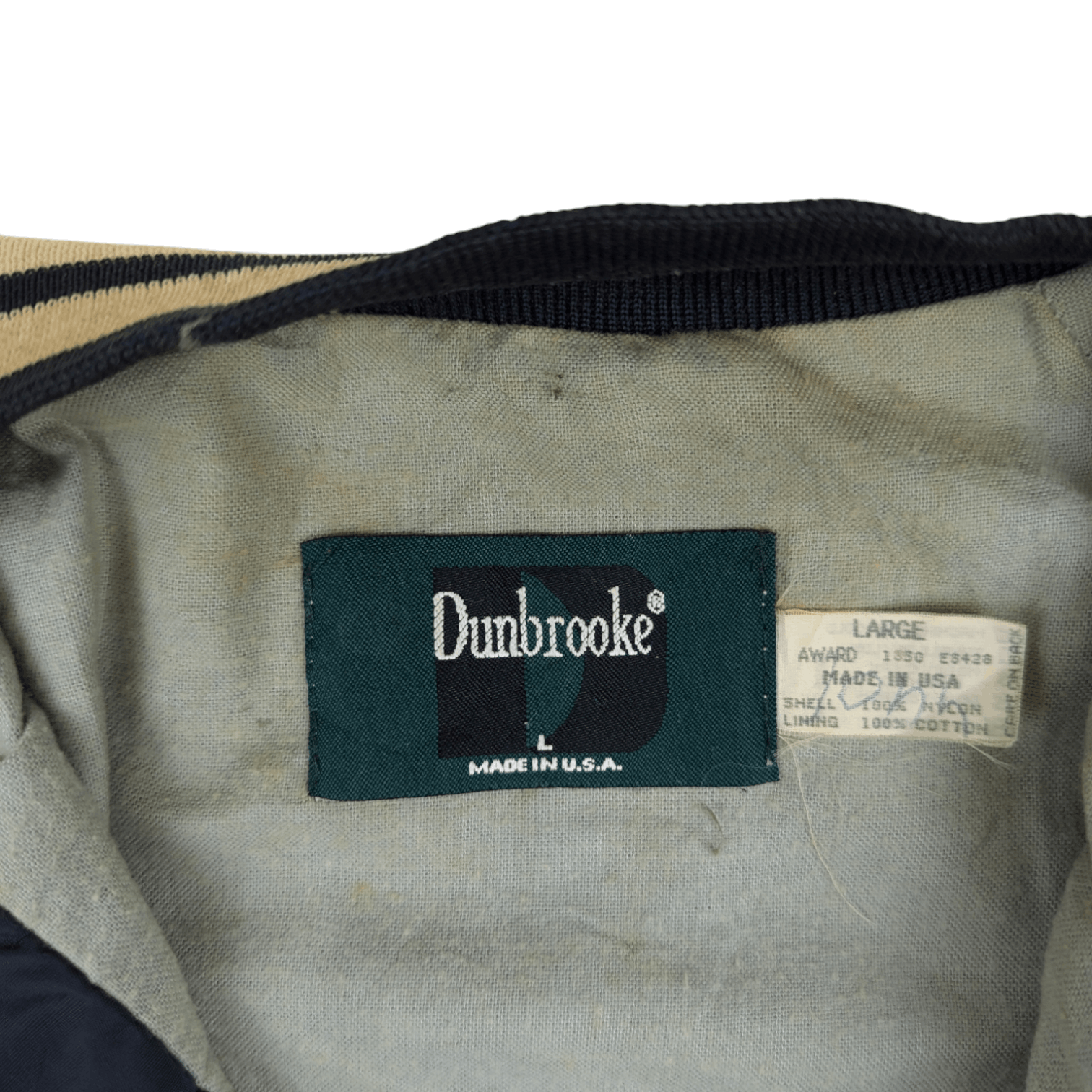 Dunbrooke Vintage NAVAL AIR McLean Baseball Varsity Jacket Size US L / EU 52-54 / 3 - 12 Thumbnail