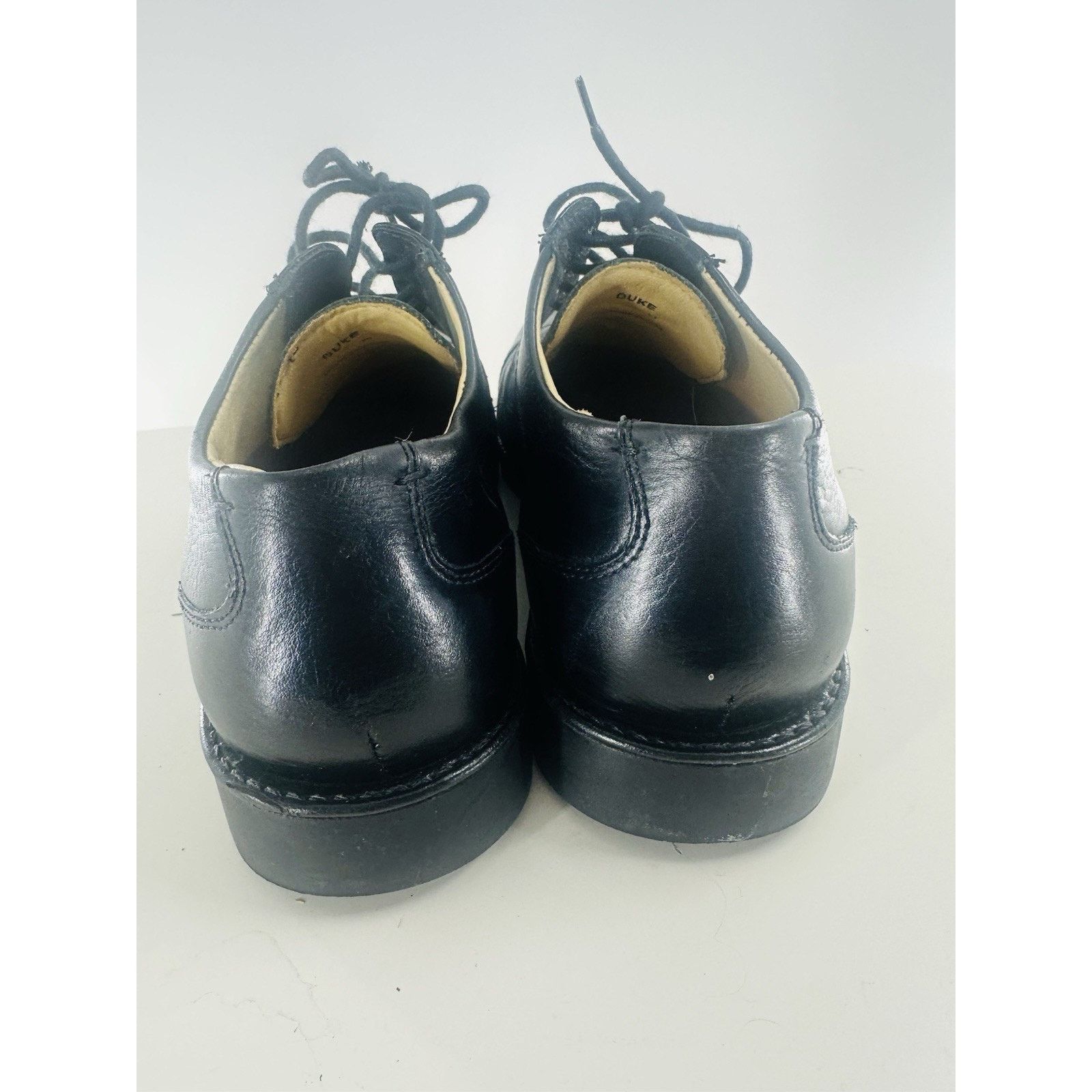 Belvedere Studio Belvedere Black Leather Business Dress Shoes Brazil Size US 6 / EU 39 - 4 Thumbnail