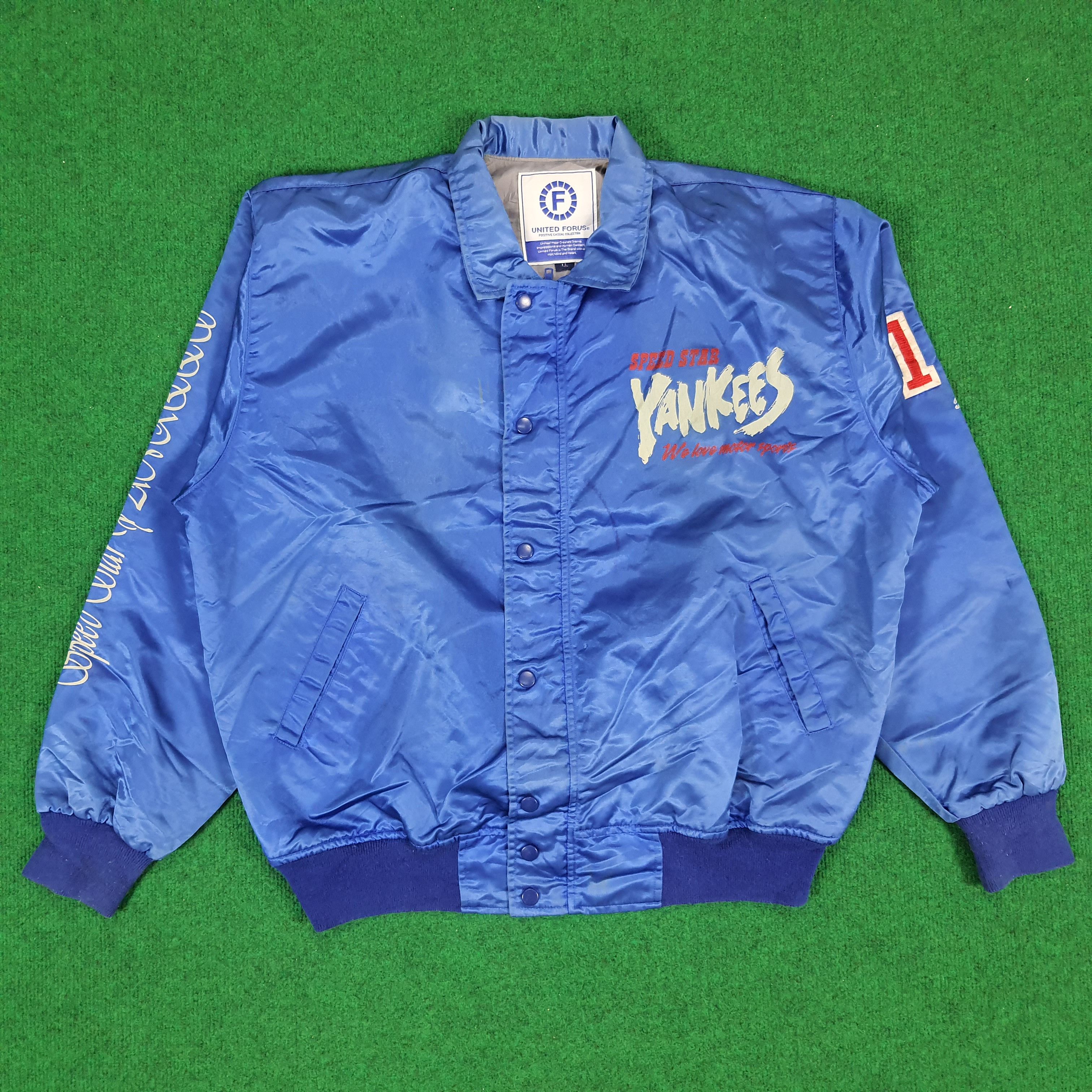 Edition Japan Vintage Street Racing Team YANKEES Fukuoka Speed Star Jacket Size US XL / EU 56 / 4 - 3 Thumbnail