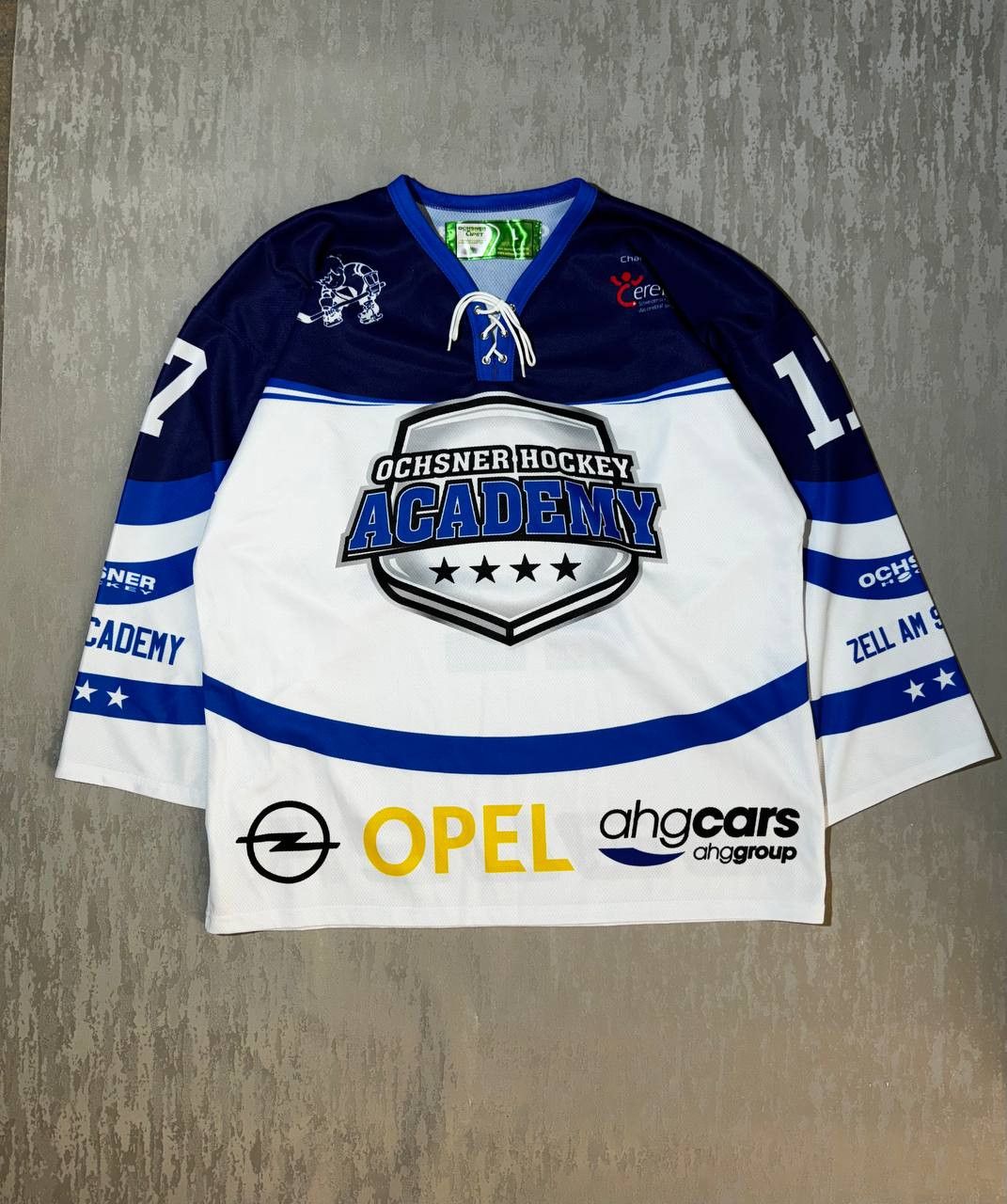 NHL Ochsner Ice Hockey Academy #17 SALAMIN Swiss Jersey Size L Size US L / EU 52-54 / 3 - 1 Thumbnail