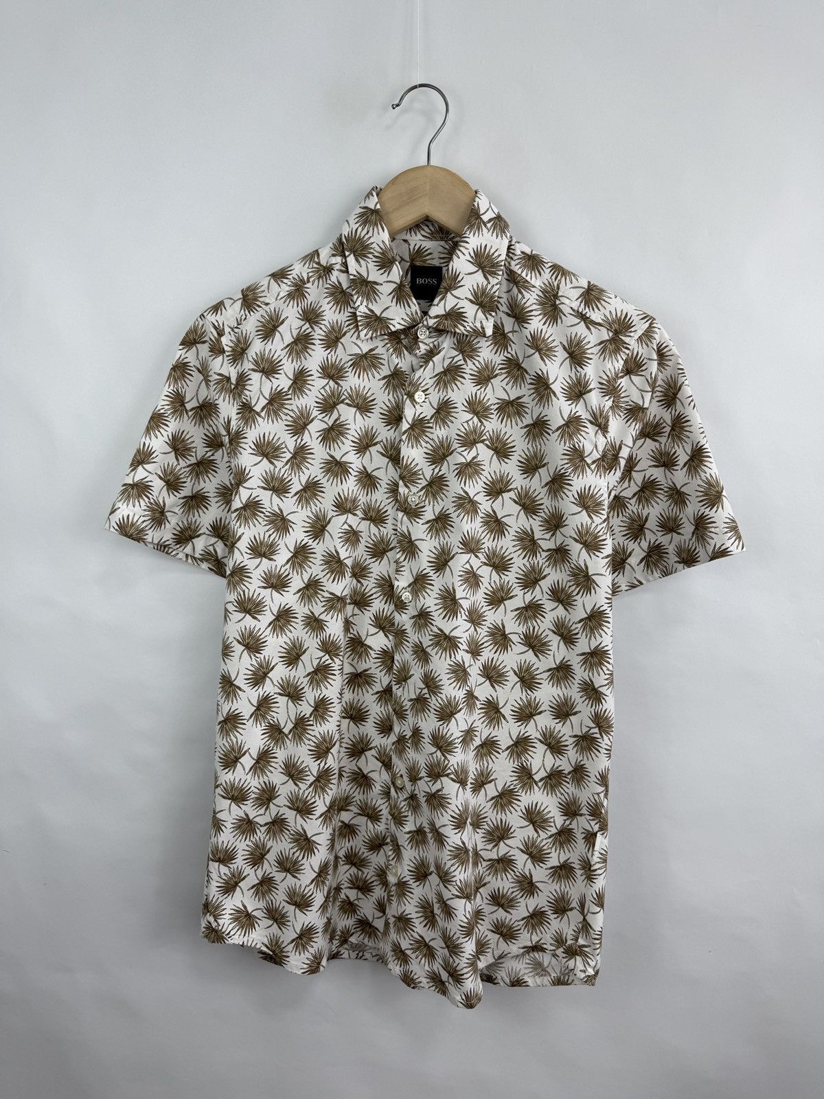 Hugo Boss Hugo Boss Rash Button Shirt Regular Fit Rare Retro Hype Y2K Size US M / EU 48-50 / 2 - 5 Thumbnail