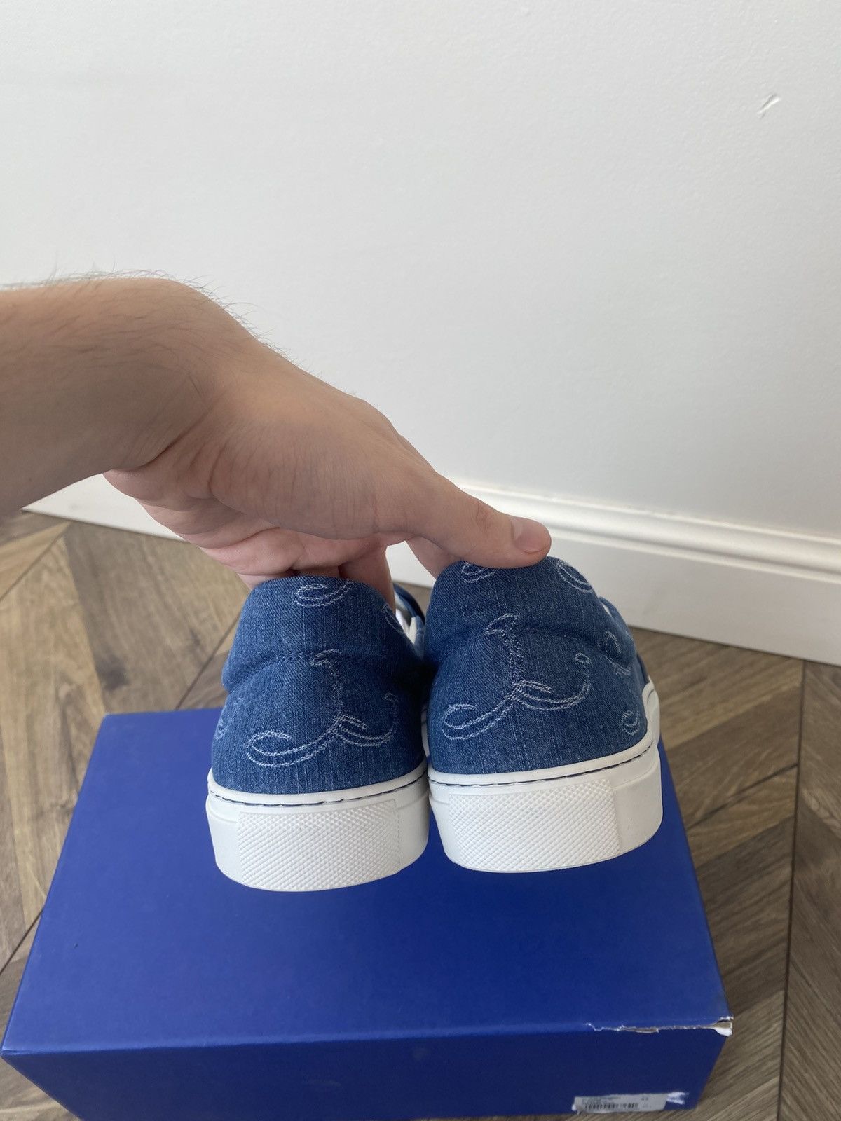 Jacob Cohen JACOB COHEN | SLIP ON 01023 038 blue Size US 9 / EU 42 - 8 Thumbnail