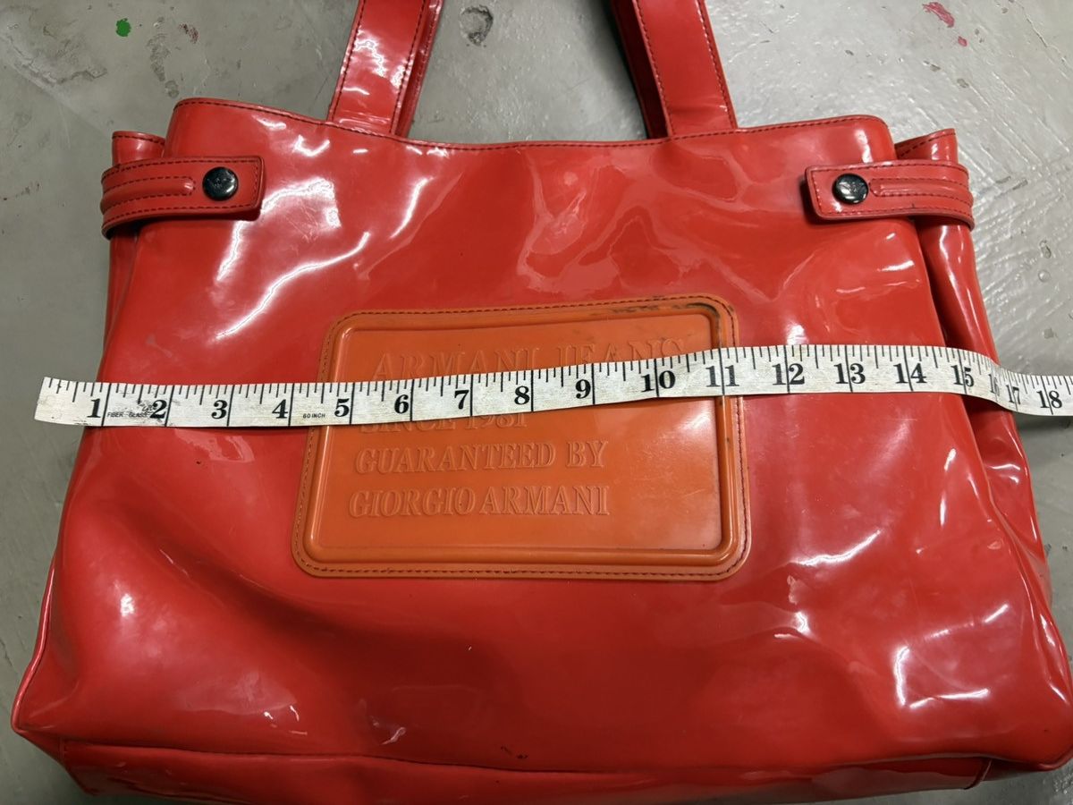 Giorgio Armani Vintage 90s Giorgio Armani Totebag Size ONE SIZE - 17 Thumbnail