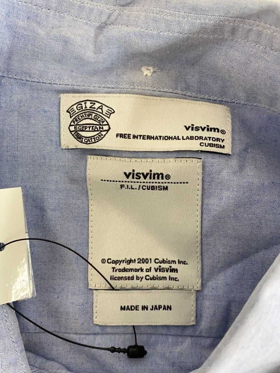 Visvim Blue Cotton Long Sleeve Shirt Size US M / EU 48-50 / 2 - 3 Thumbnail