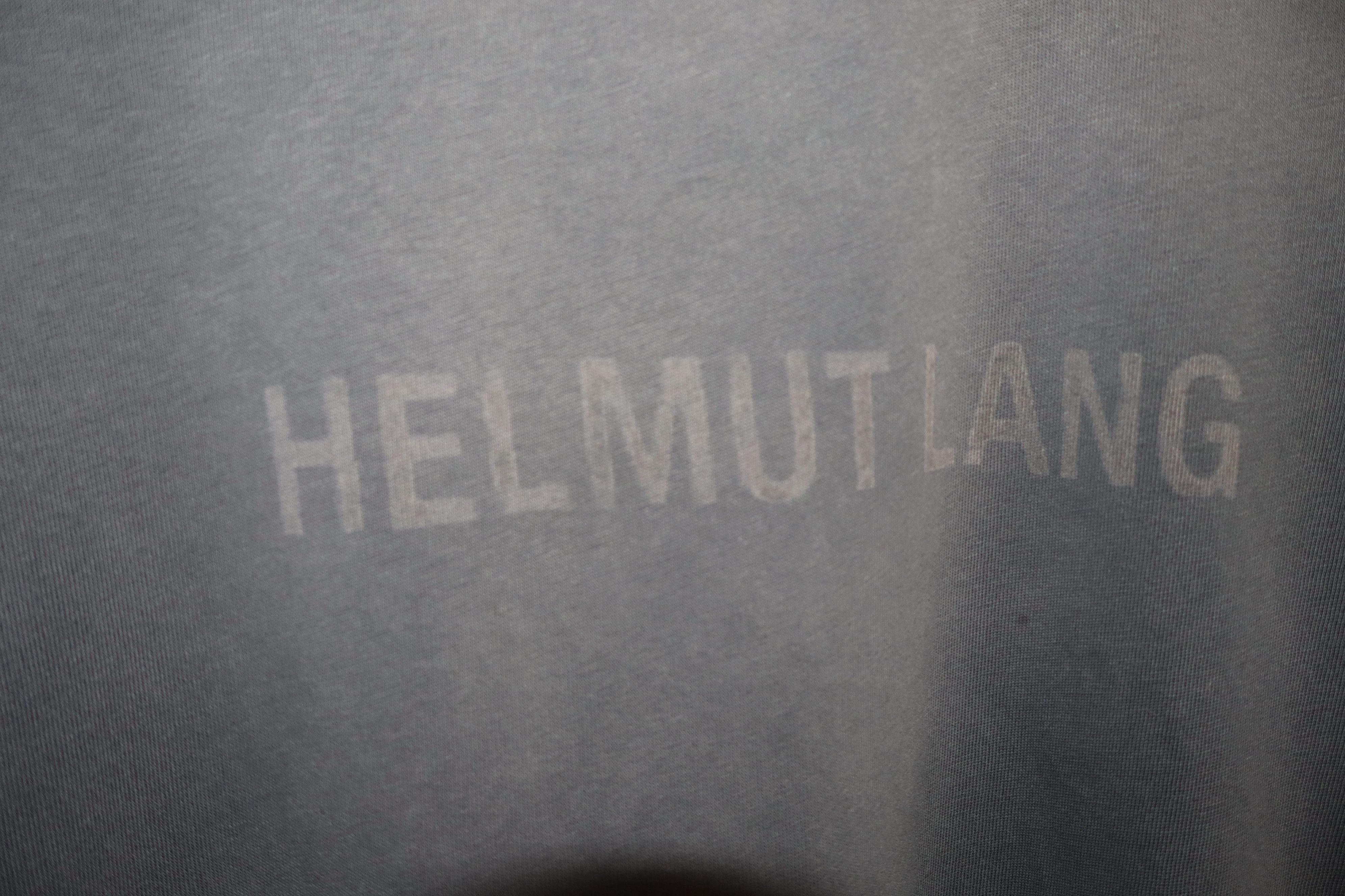 Helmut Lang Laser logo t-shirt Size US M / EU 48-50 / 2 - 2 Thumbnail