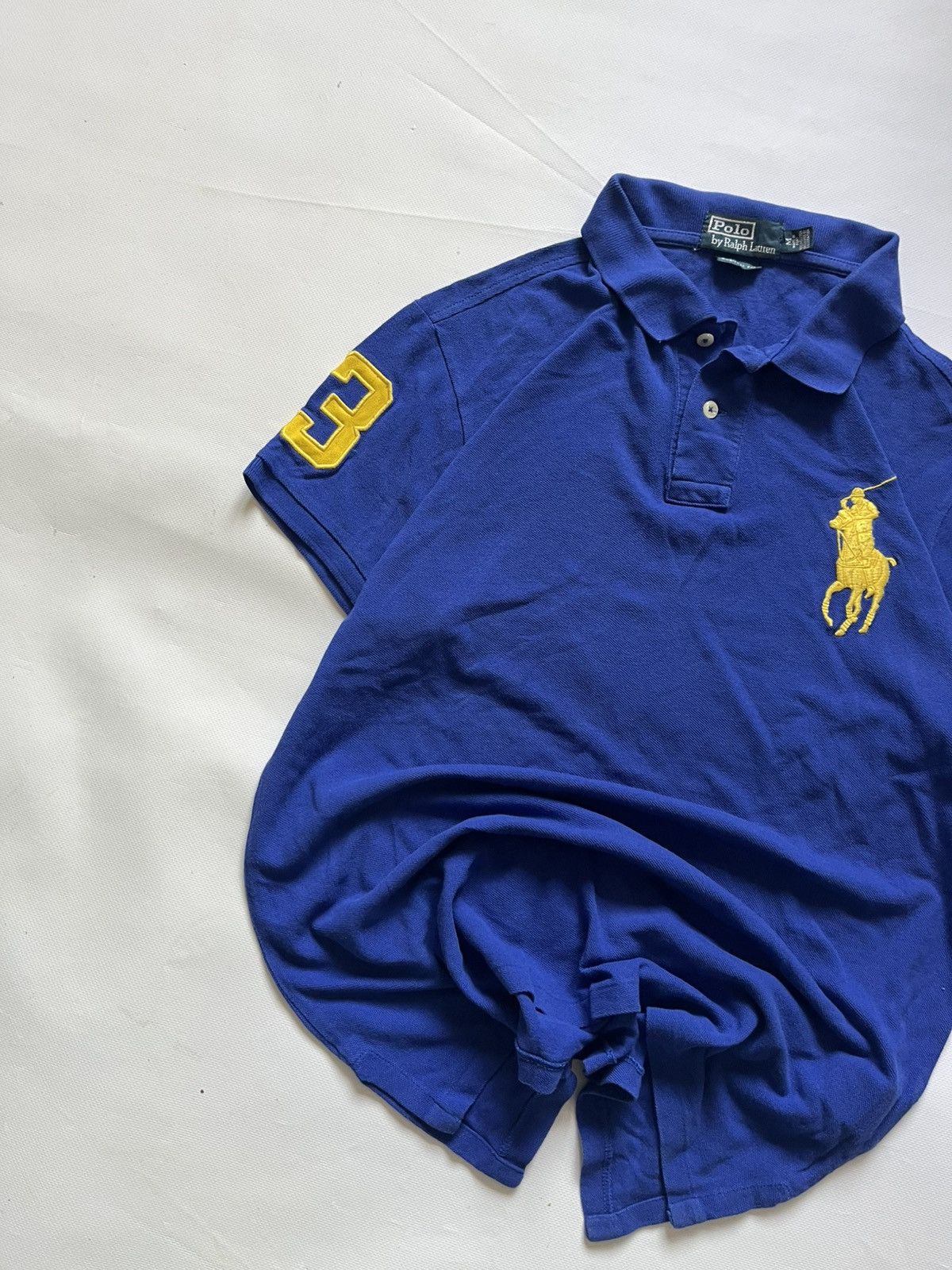 Polo Ralph Lauren Polo Ralph Lauren Striped Big Pony Polo Shirt Size US M / EU 48-50 / 2 - 3 Thumbnail