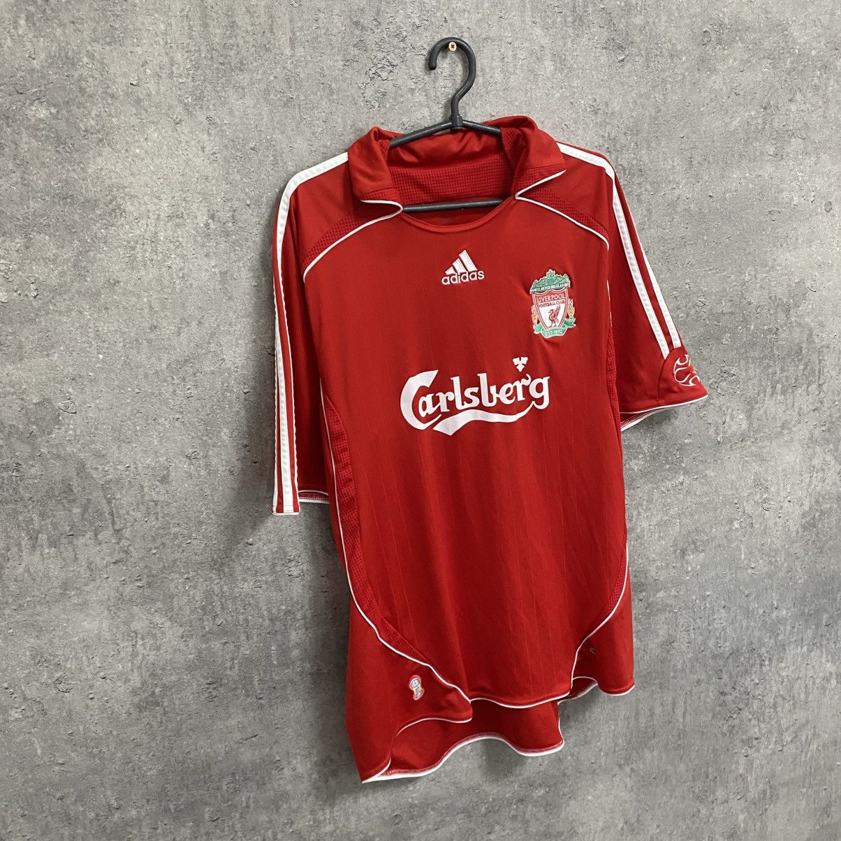 Adidas Vintage Liverpool Adidas Football Jersey 2006-07 T-Shirt Size US L / EU 52-54 / 3 - 3 Thumbnail