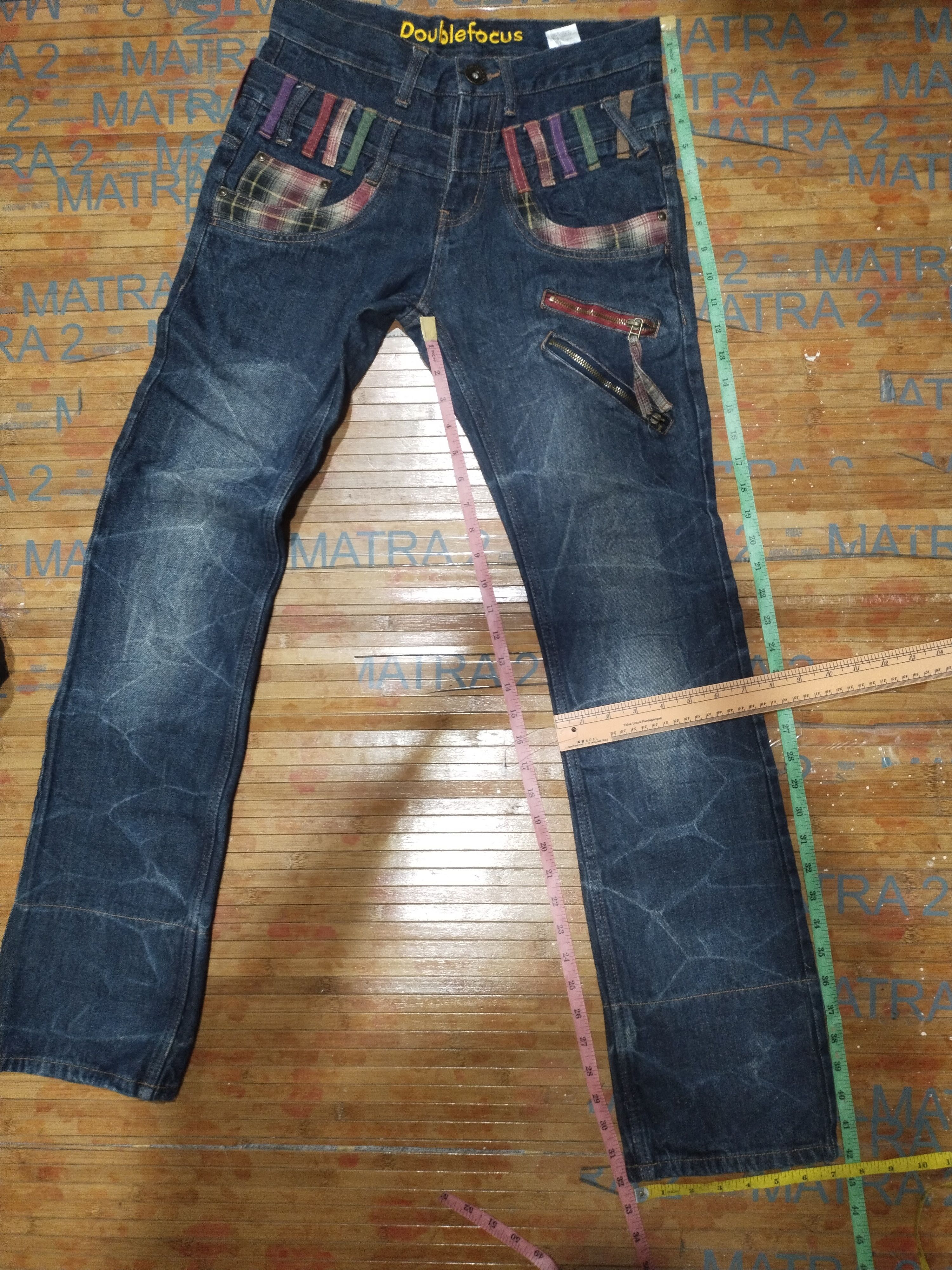 Japanese Brand Jeans Daublefokus ,Japan Style Sz 30" Size US 30 / EU 46 - 3 Thumbnail