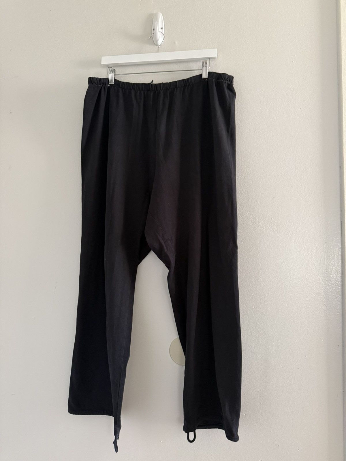 Kanye West SAMPLE Yeezy Sunday Service Side-Paneling Jersey Sweatpants Size US 36 / EU 52 - 2 Thumbnail