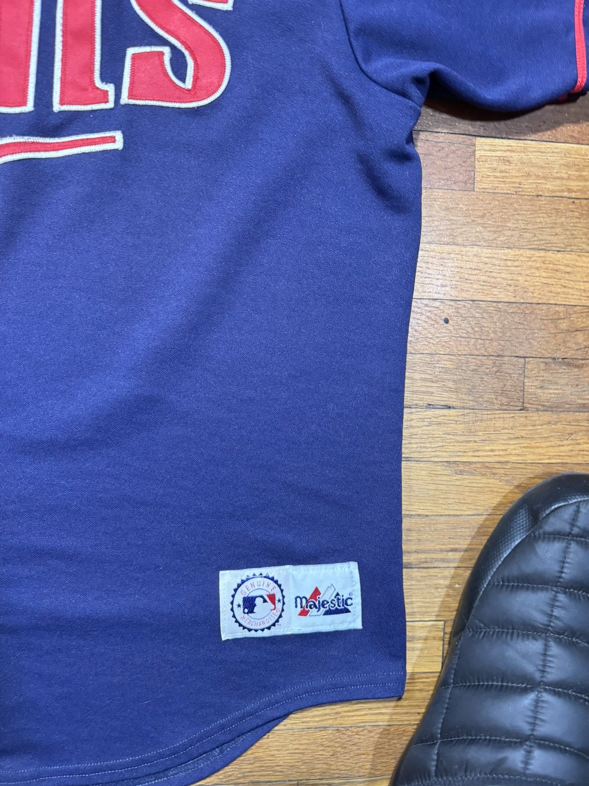 MLB × Majestic Vintage Minnesota Twins Jersey Size US L / EU 52-54 / 3 - 6 Thumbnail