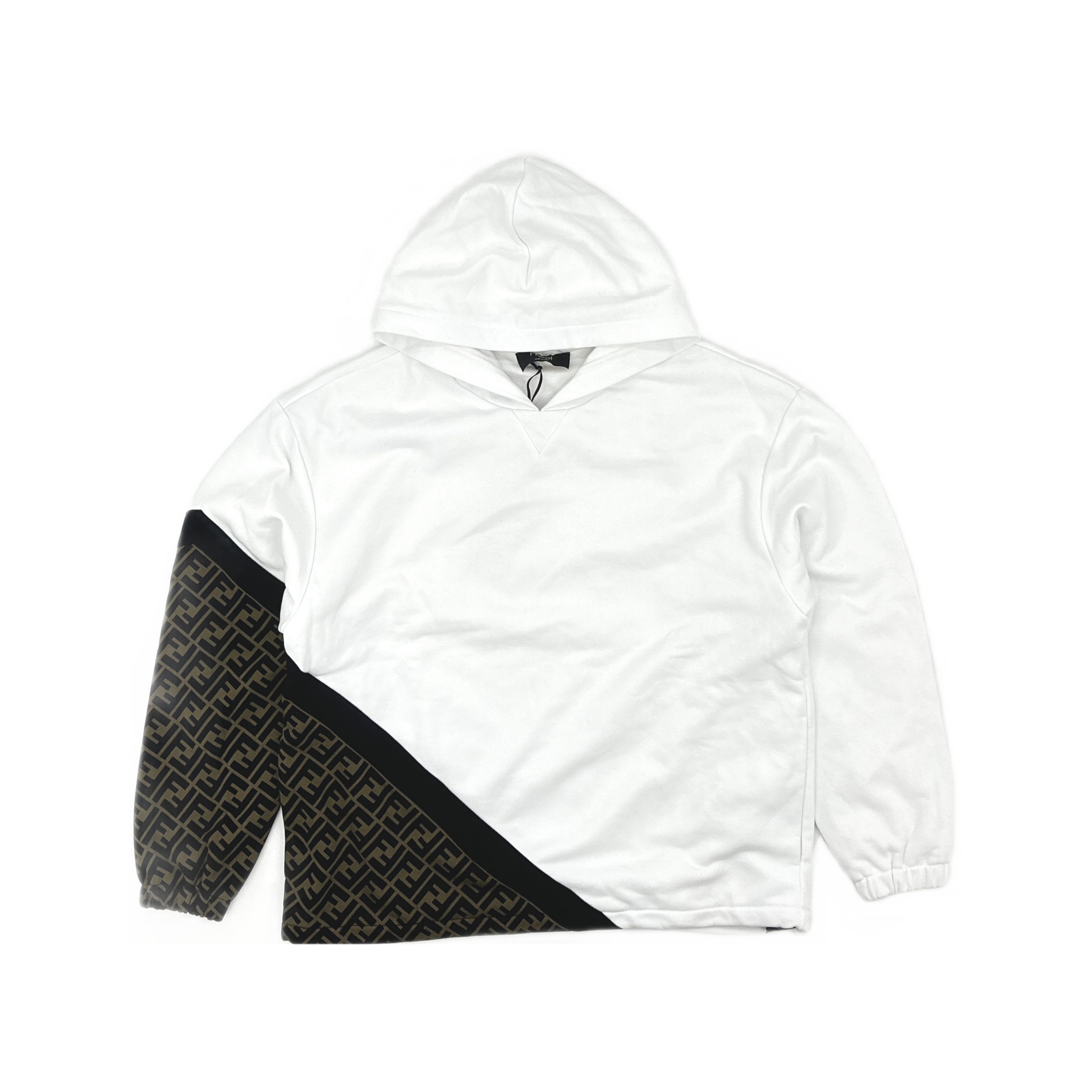 Fendi Fendi FF Logo Panel Hoodie Size S Size US S / EU 44-46 / 1 - 1 Thumbnail