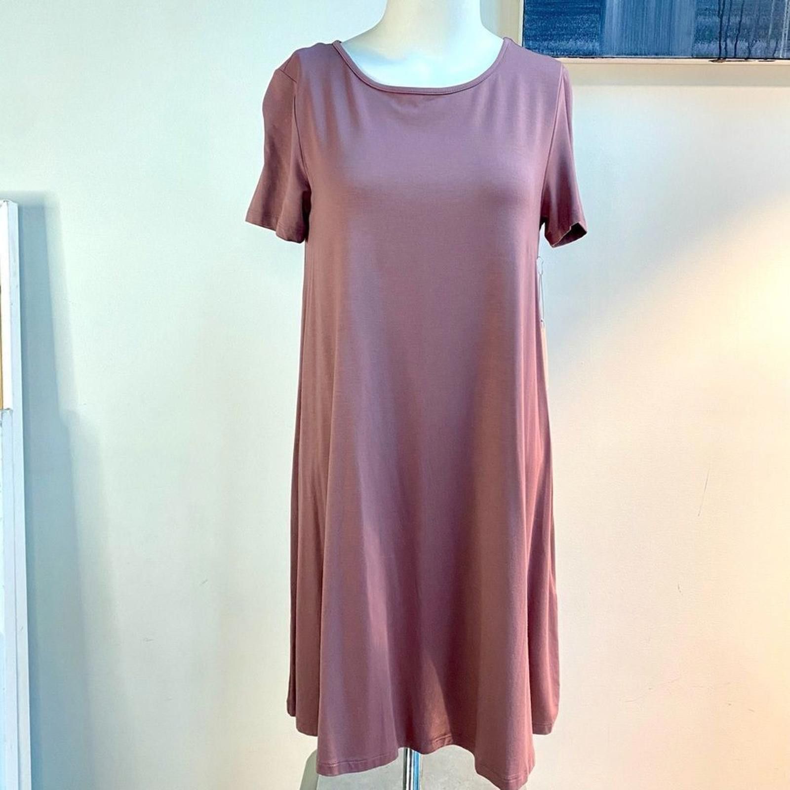 Forever 21 FOREVER 21 T-Shirt Dress Dusty Rose Size S NWT Modal Cozy Size S / US 4 / IT 40 - 2 Thumbnail