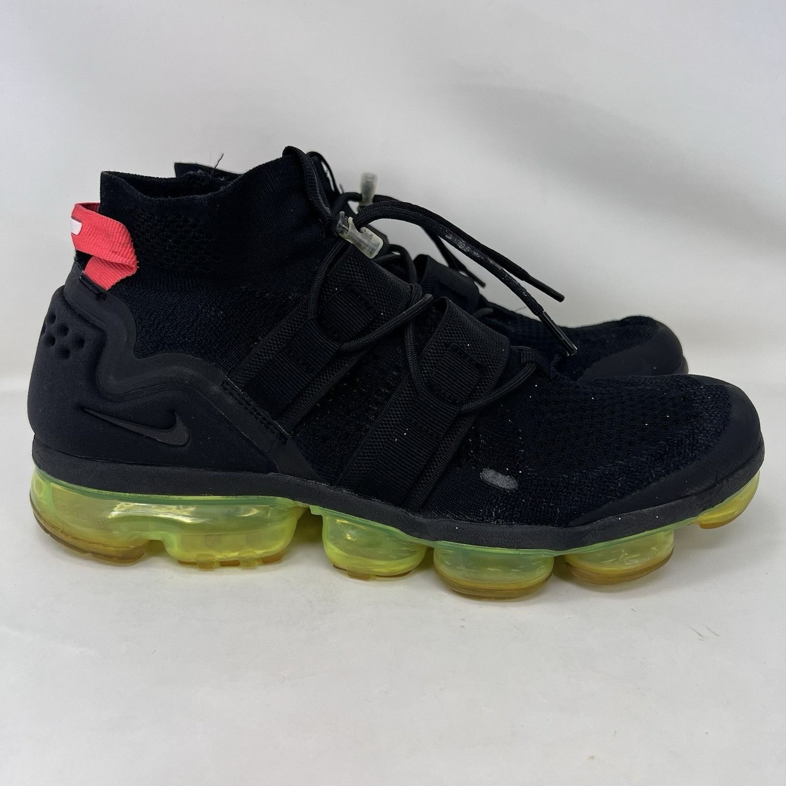 Nike Air Vapormax Utility Shoes Black Volt Men's Size
