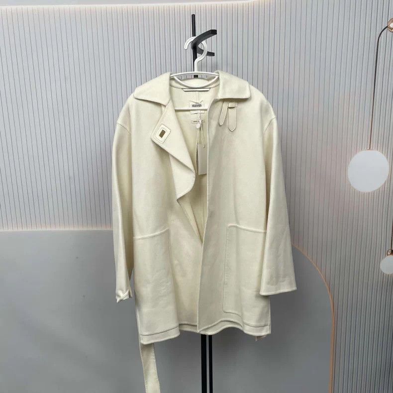 Hermes Hermes Cashmere Coat Size 34 Size US XS / EU 42 / 0 - 1 Thumbnail