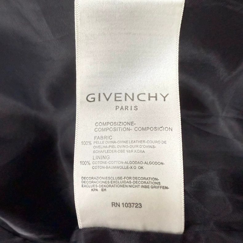 Givenchy Givenchy Men's sheepskin and hooded real leather jacket Size US M / EU 48-50 / 2 - 6 Thumbnail