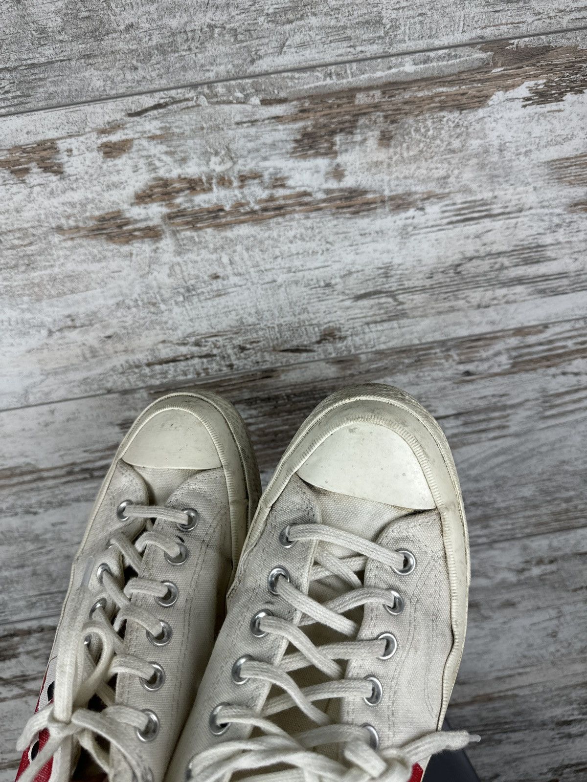 Comme des Garcons × Comme des Garcons PLAY × Converse Converse Chuck Taylor All-Star 70s Hi Comme des Garcons Play Size US 9 / EU 42 - 23 Thumbnail