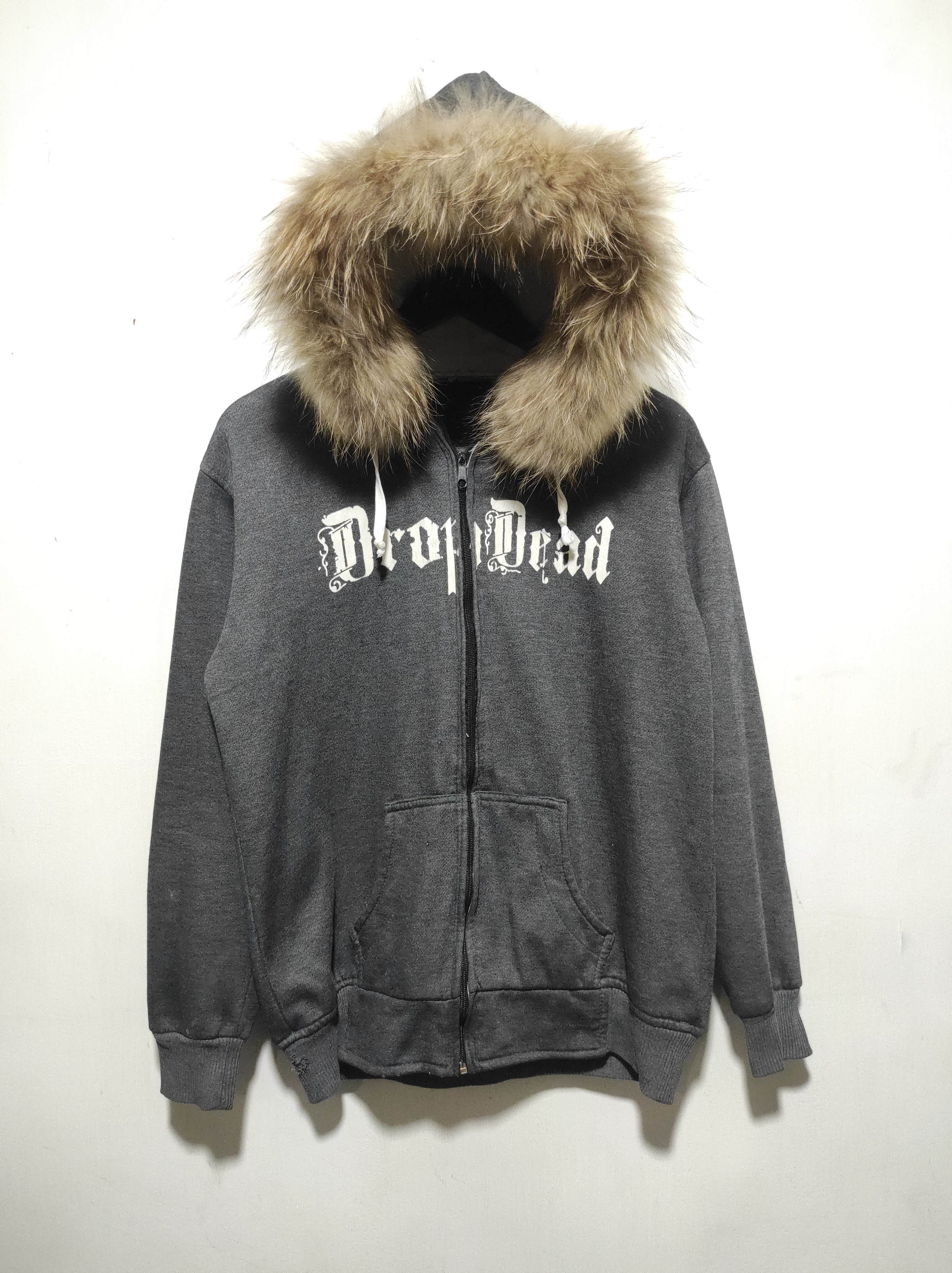 Japanese Brand Drop Dead Zip Fur Hoodie LGB IfSixWasNine style Size US M / EU 48-50 / 2 - 3 Thumbnail