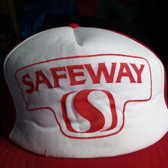 Vintage Deadstock Vintage Safeway Snap Trucker Hat Cap Size ONE SIZE - 2 Thumbnail