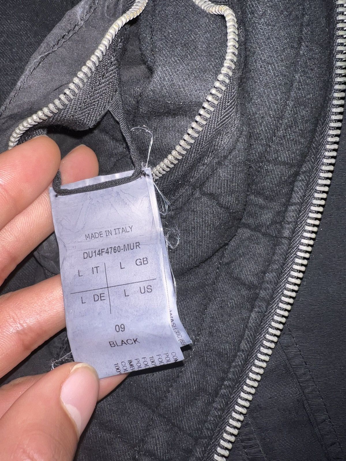 Rick Owens Rick Owens Drkshdw FW14 Giacca Flight Jacket Bomber Size US L / EU 52-54 / 3 - 10 Thumbnail