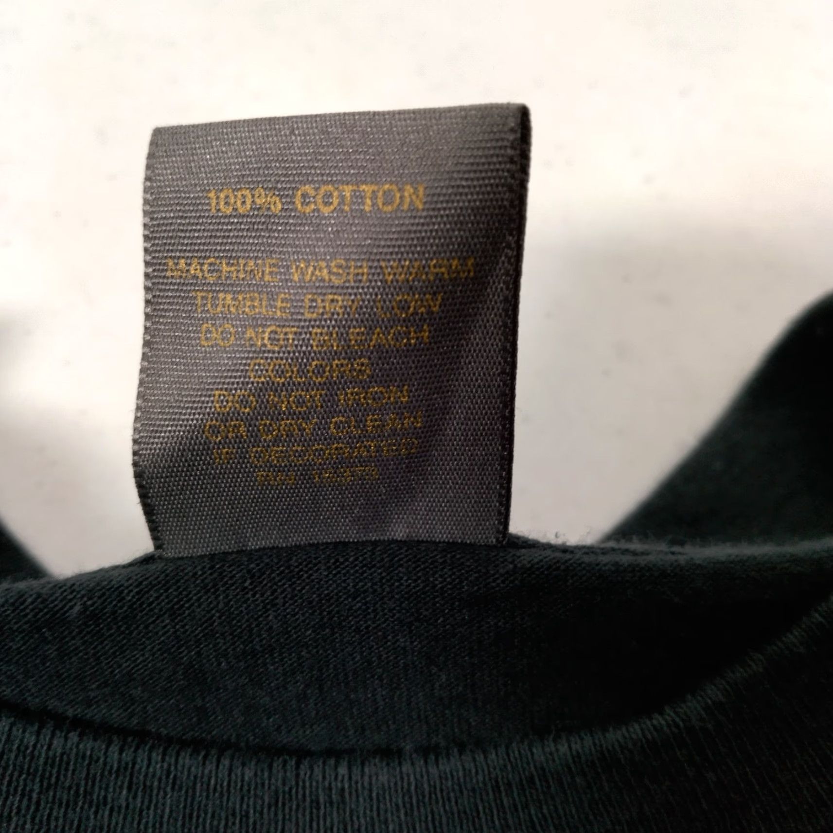 Vintage VINTAGE 3D Emblem T-Shirt Men XL Black Graphic Horse Fight USA Made Short Sleeve Crew Neck Cotton Knit Regular Size US XL / EU 56 / 4 - 6 Thumbnail