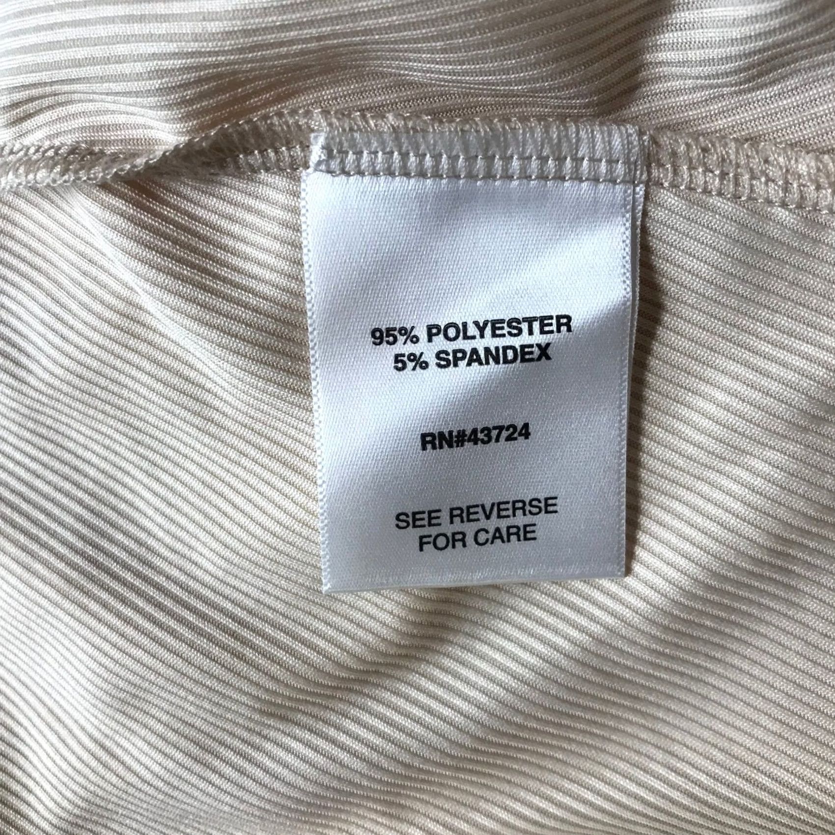 Vintage Deep South Pout V Neck Tank Top Beige Plus Size 1X 2X Ribbed Size XL / US 12-14 / IT 48-50 - 8 Thumbnail