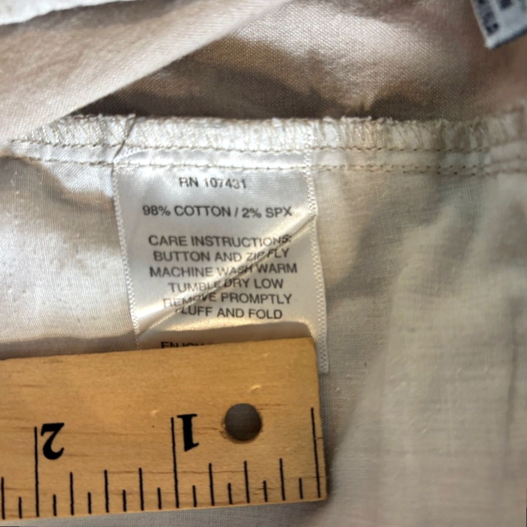 Vintage Linksoul Chino Pants Men’s 36 Regular Inseam 36 Stretch Golf Casual Khaki Beige Cream Mens Size US 36 / EU 52 - 8 Thumbnail