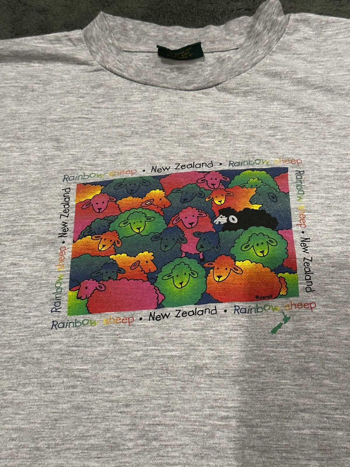 Vintage Vintage “New Zealand Sheep” Tee Shirt Size US XXL / EU 58 / 5 - 3 Thumbnail