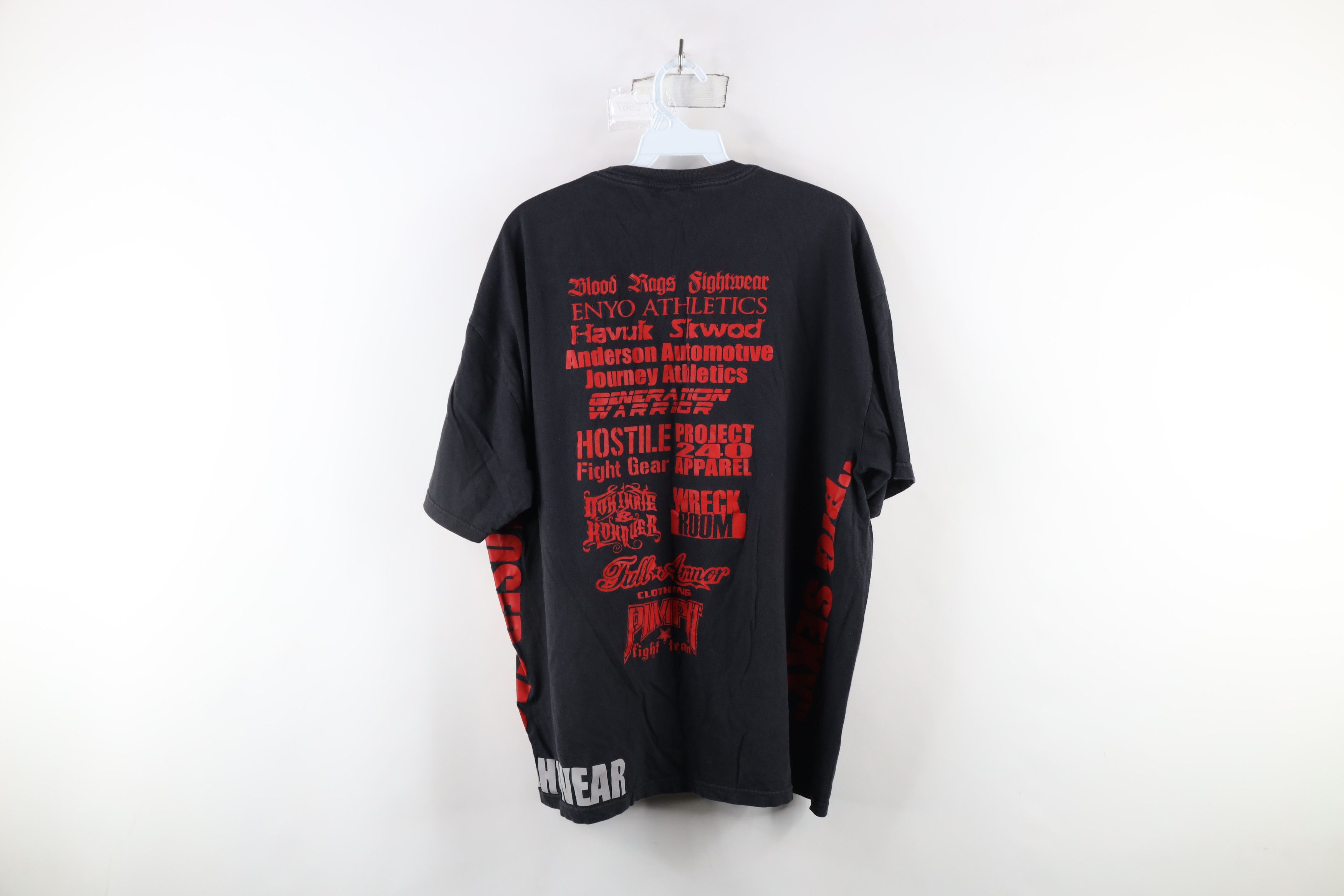 Vintage Y2K Streetwear Cage Fight Wear UFC MMA Fighting T-Shirt Size US XXL / EU 58 / 5 - 12 Thumbnail